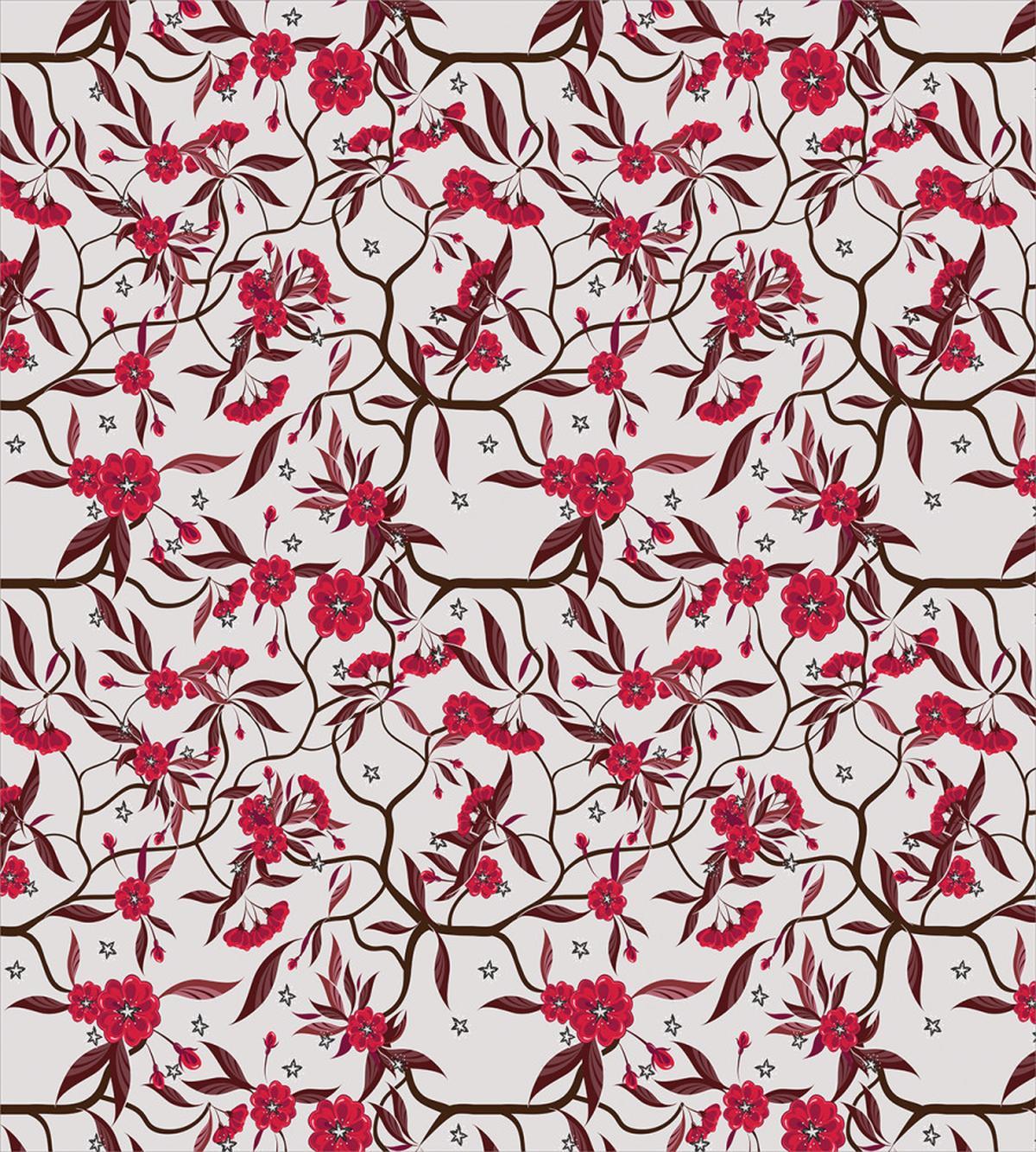 Blooming Spring Branches — Pattern