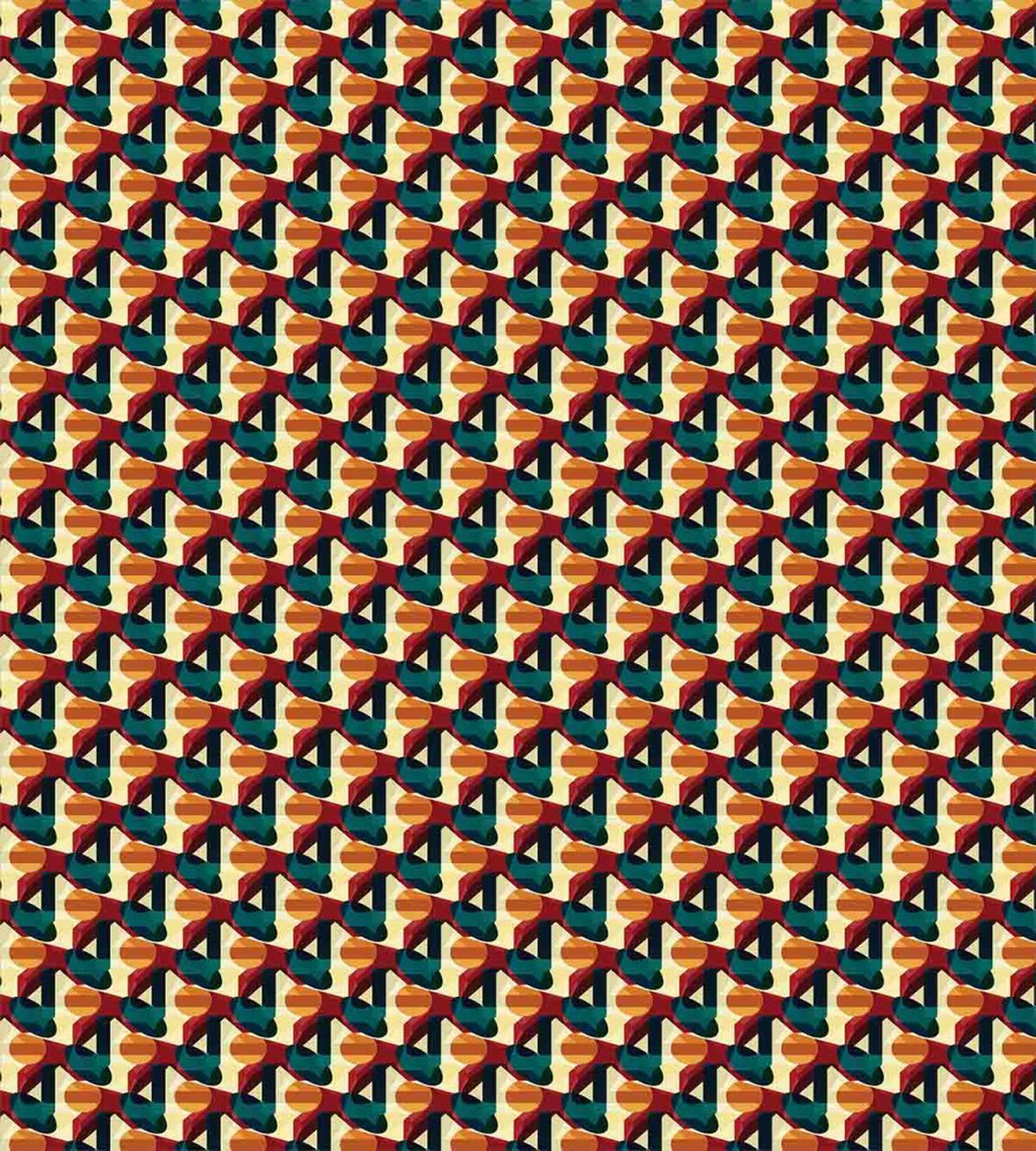 Polygonal Vivid Mesh — Pattern