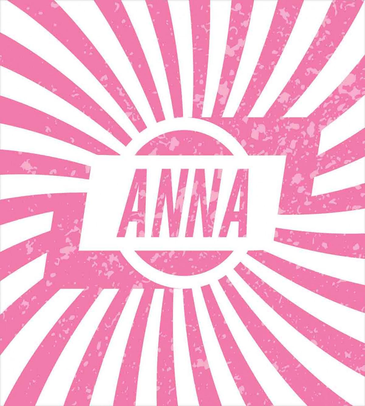 Retro Style Girls Name — Pattern