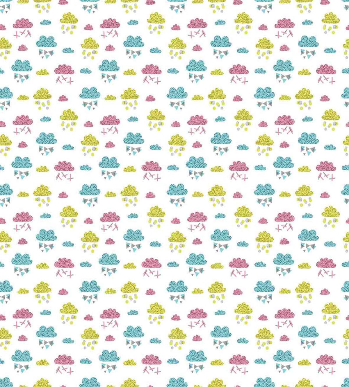 Stripes Dots Circles Triangle — Pattern