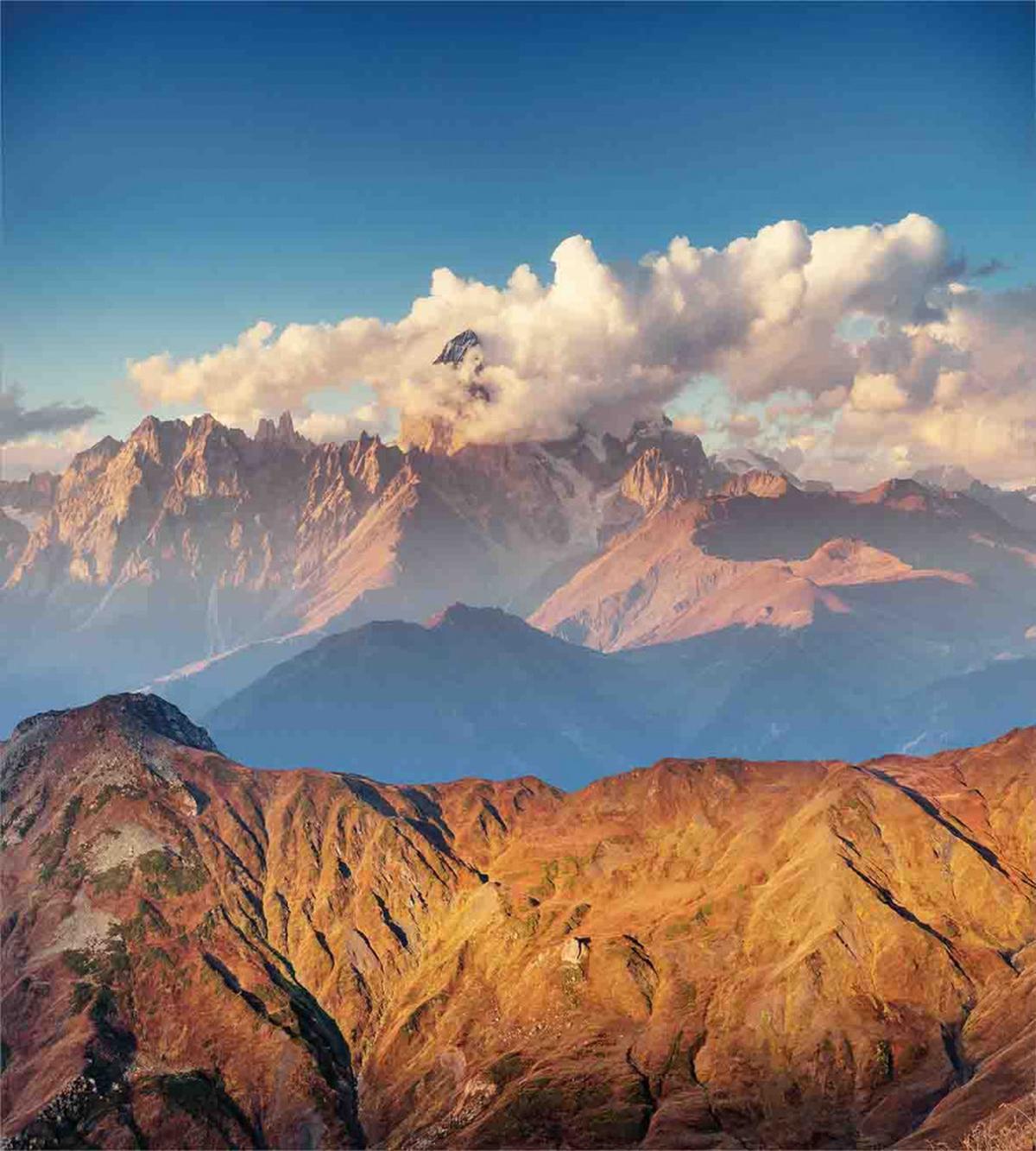 European Mountains — Pattern