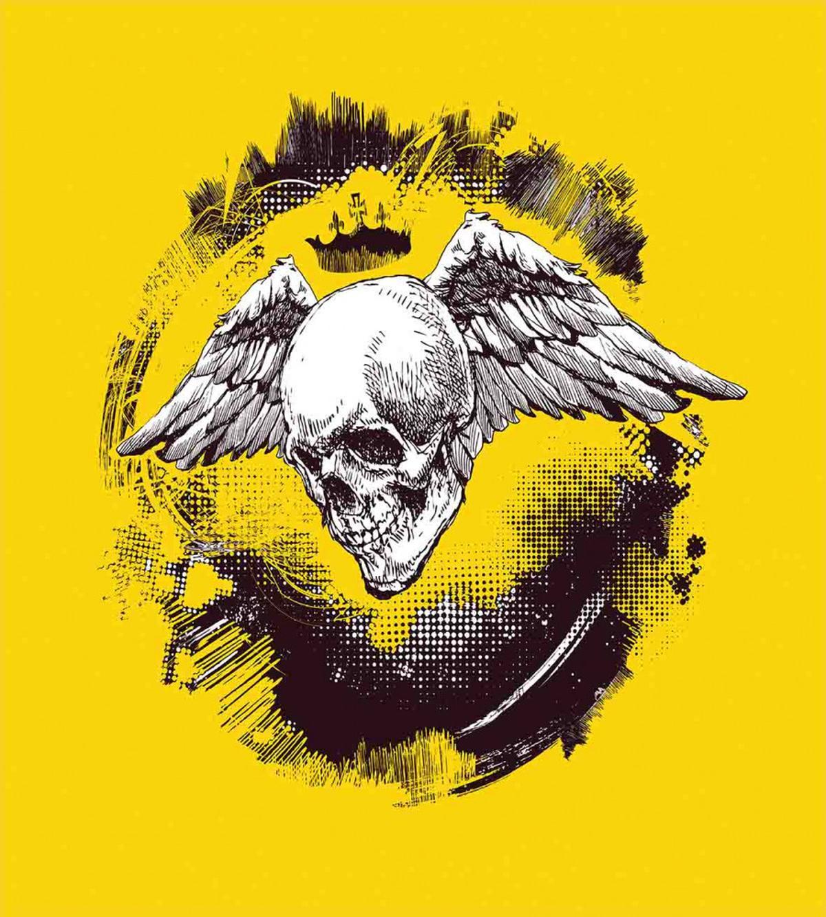 Death Angel Wings Skull — Pattern