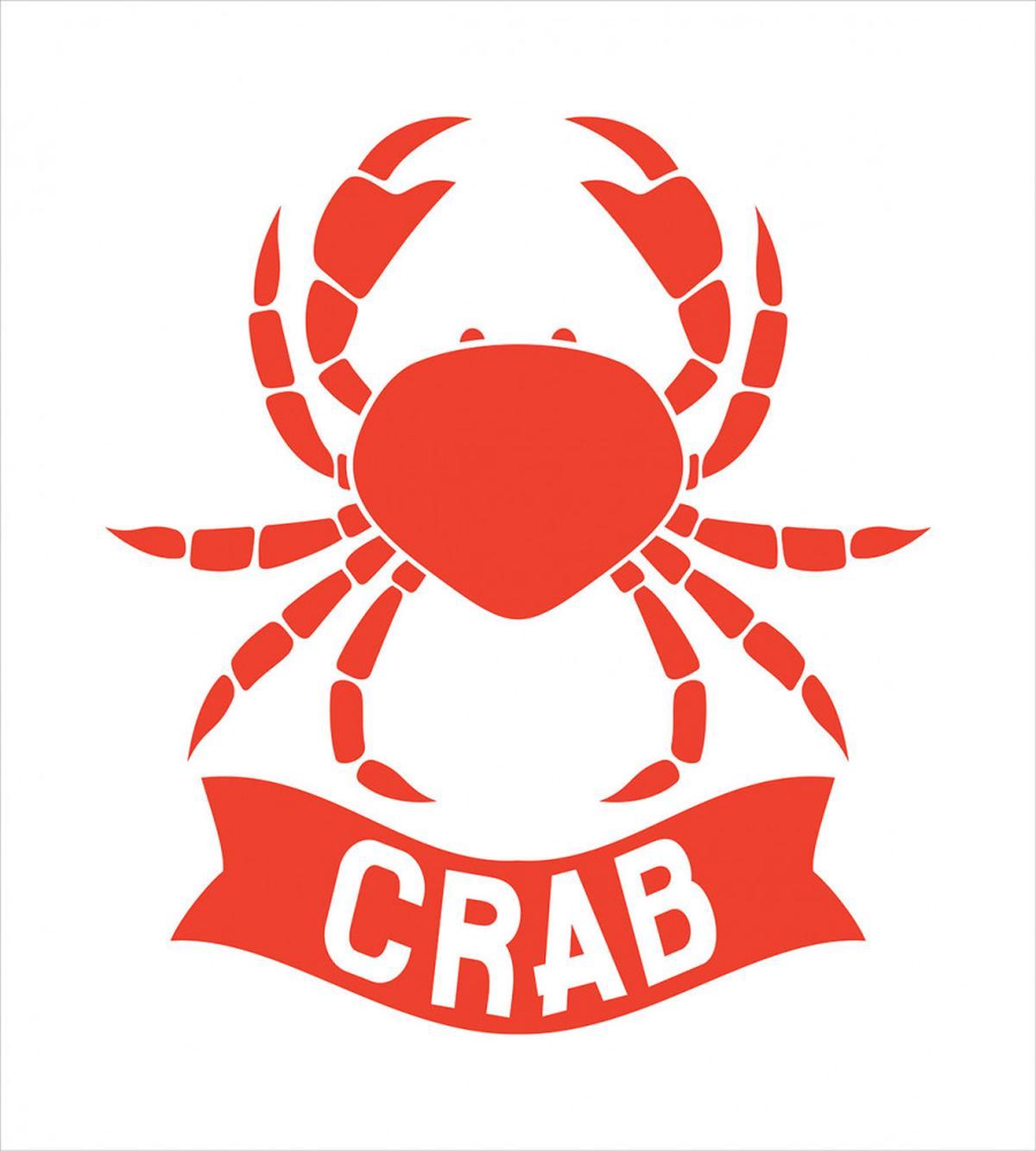Shellfish Animal in Red — Pattern