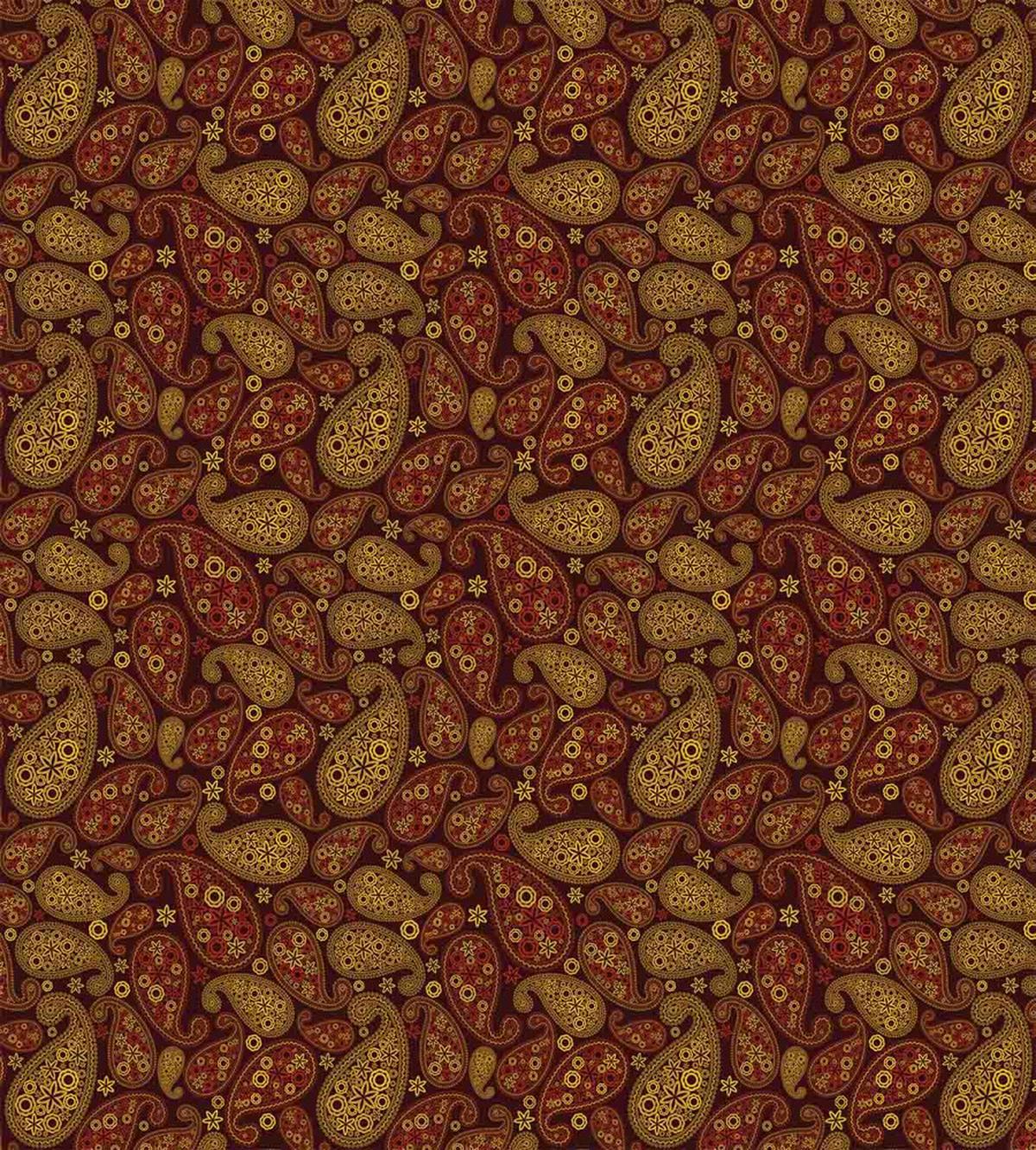 Oriental Damask Design — Pattern