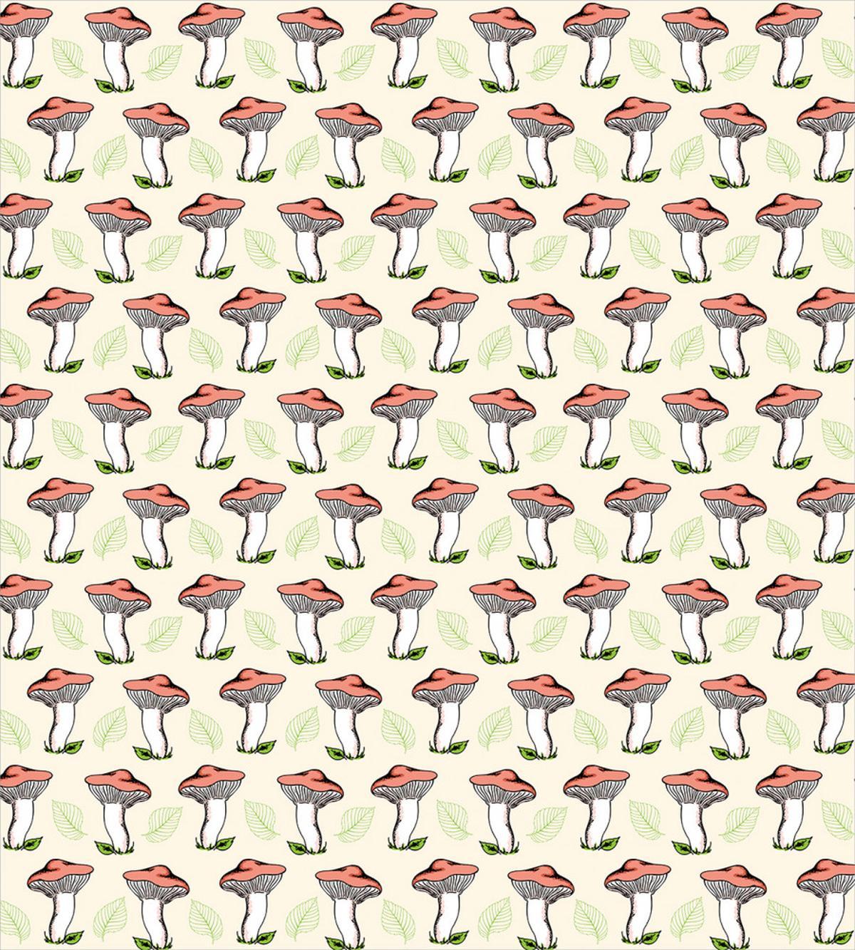 Vintage Forest Leaves — Pattern