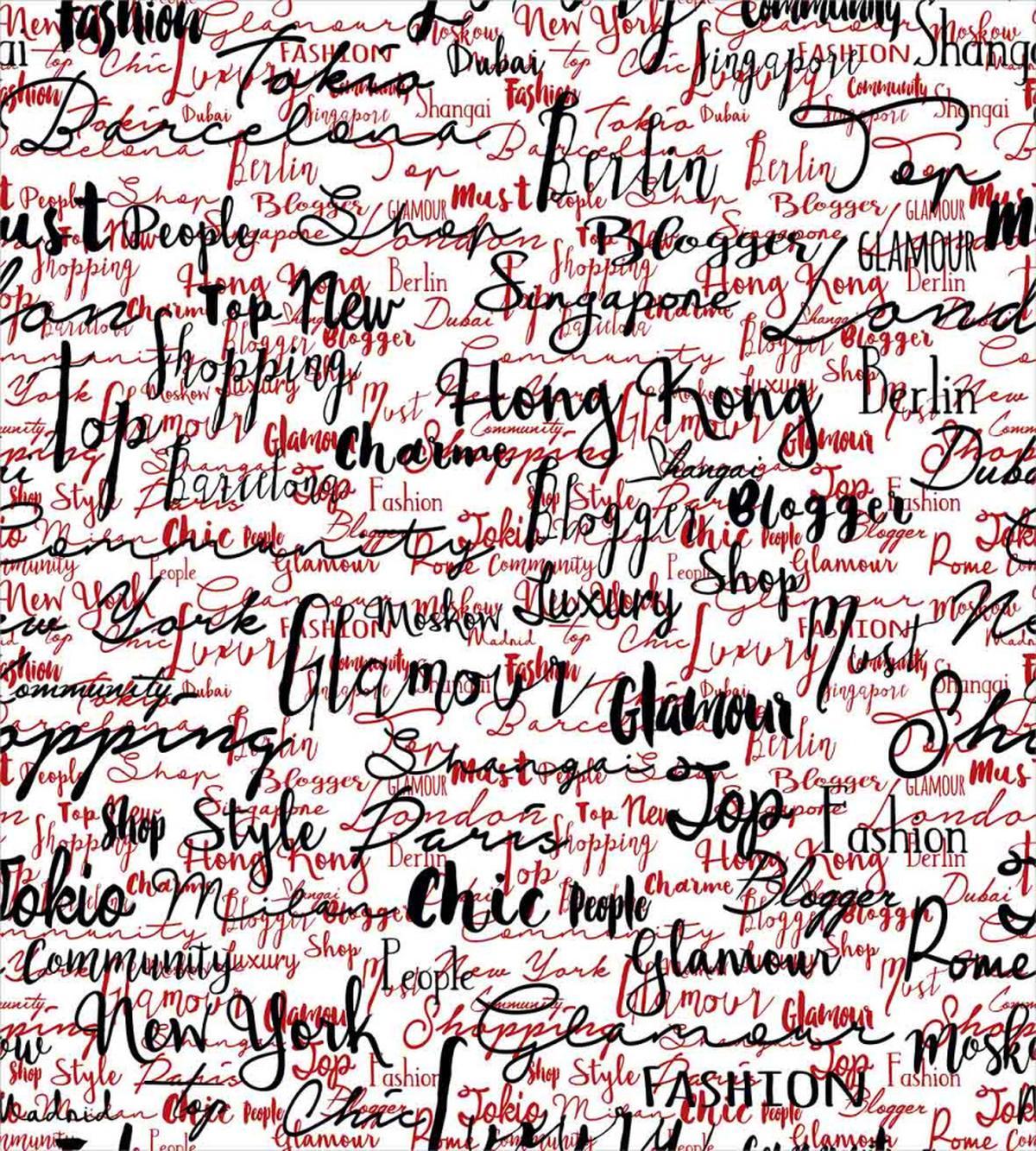 Popular Fashion Words — Pattern