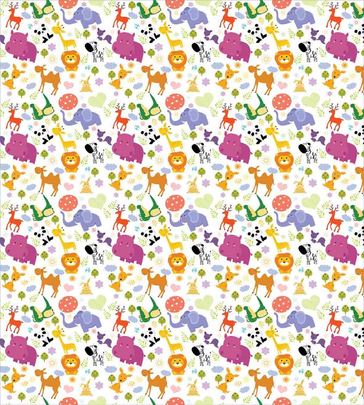 Doodle Wild Animals — Pattern