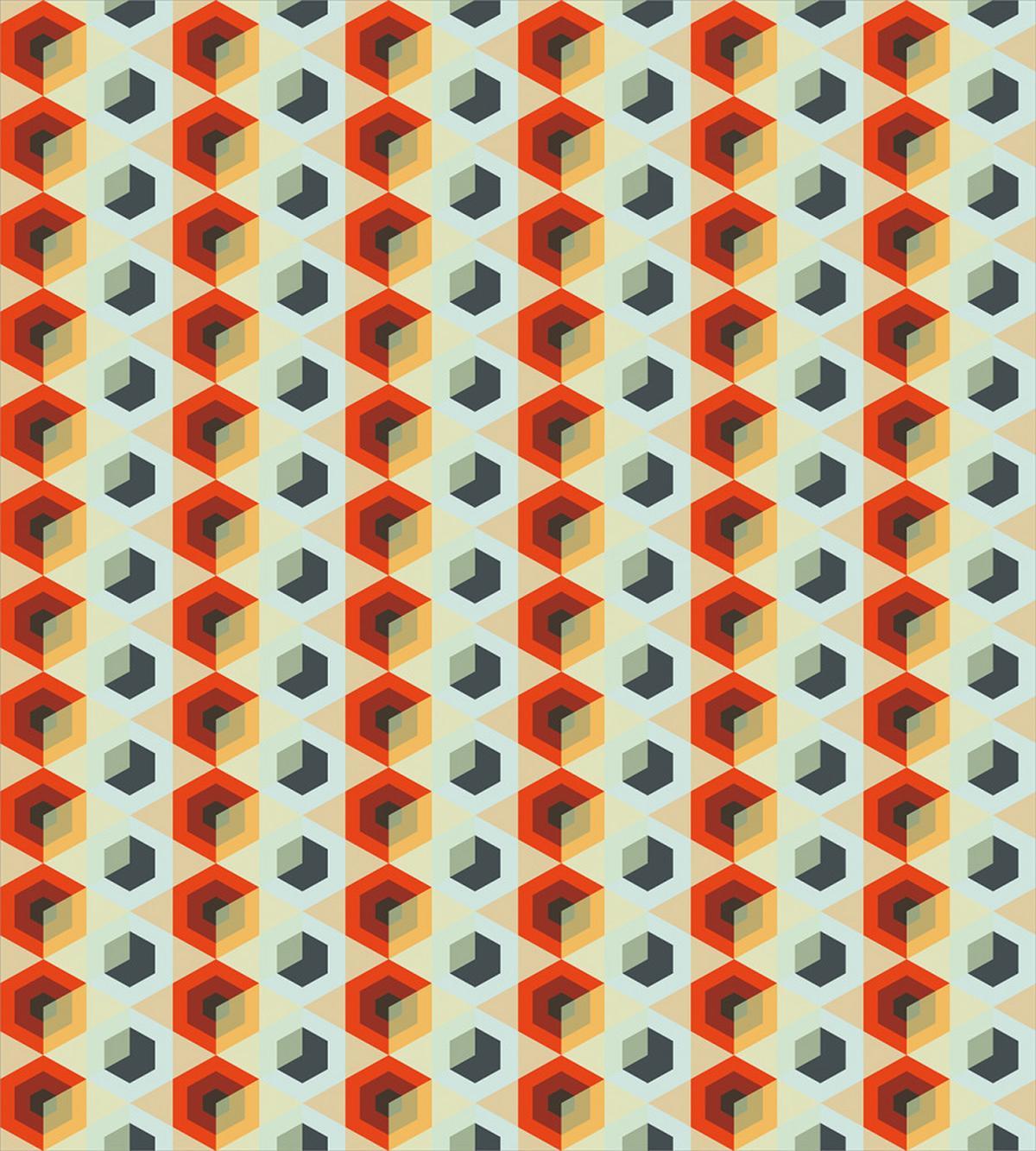 Hexagonal Comb Modern — Pattern