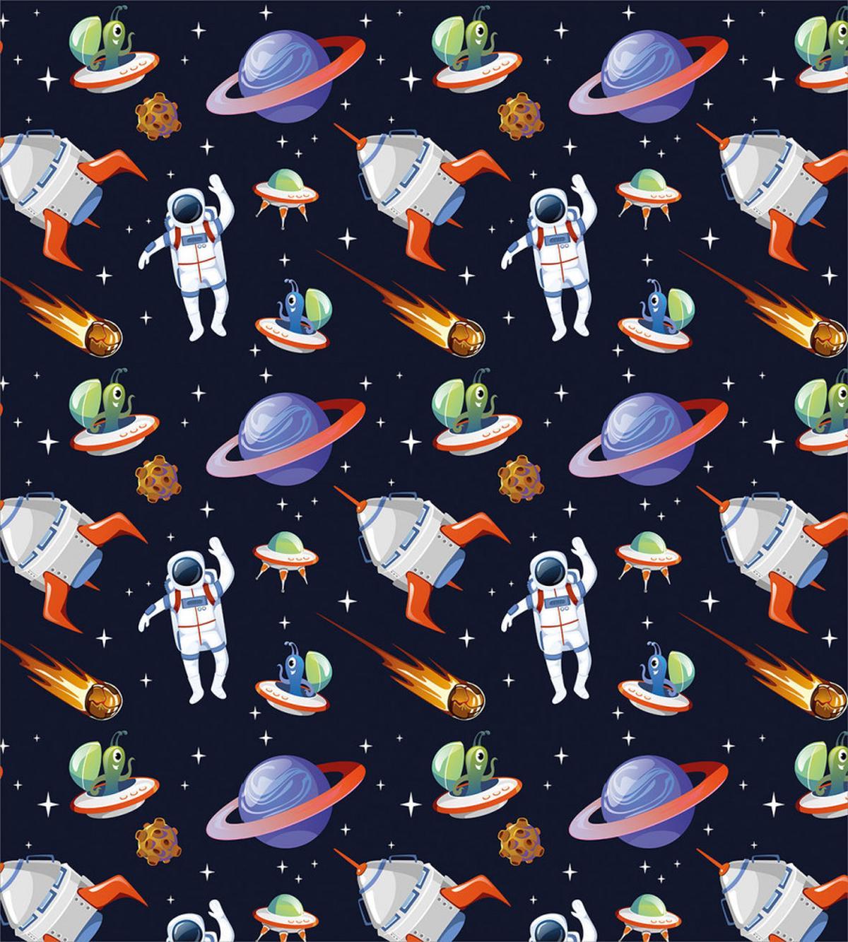 Galaxy Asteroid UFO Astronaut — Pattern