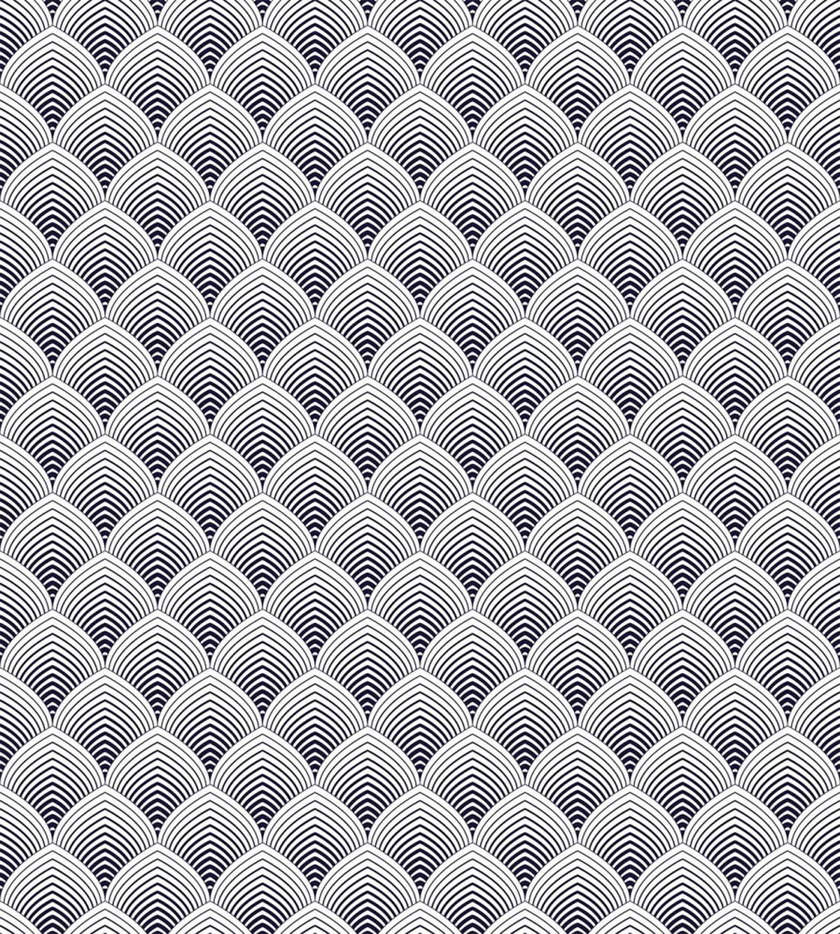 Vintage Japanese Fish Squama — Pattern