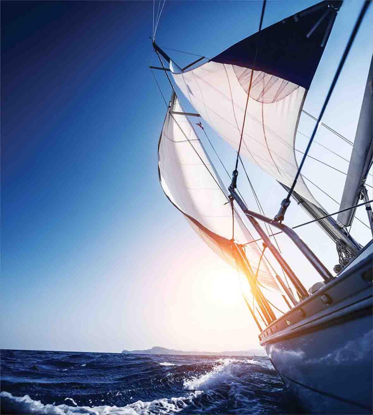 Sail Boat Adventure Sea — Pattern