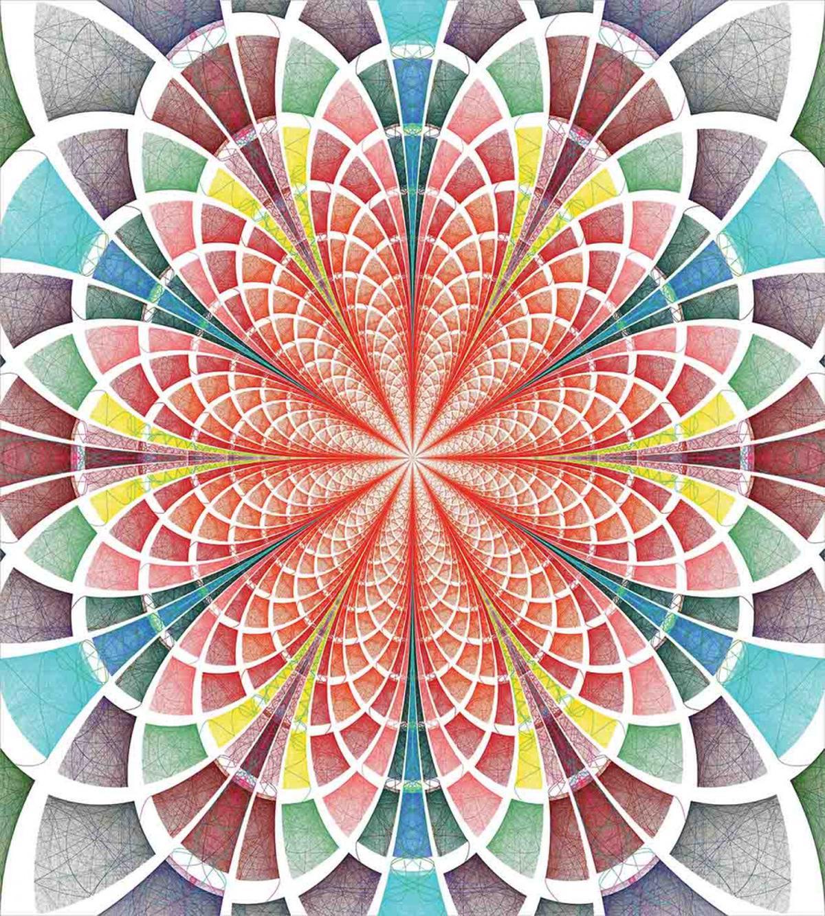 Geometric Blossom — Pattern