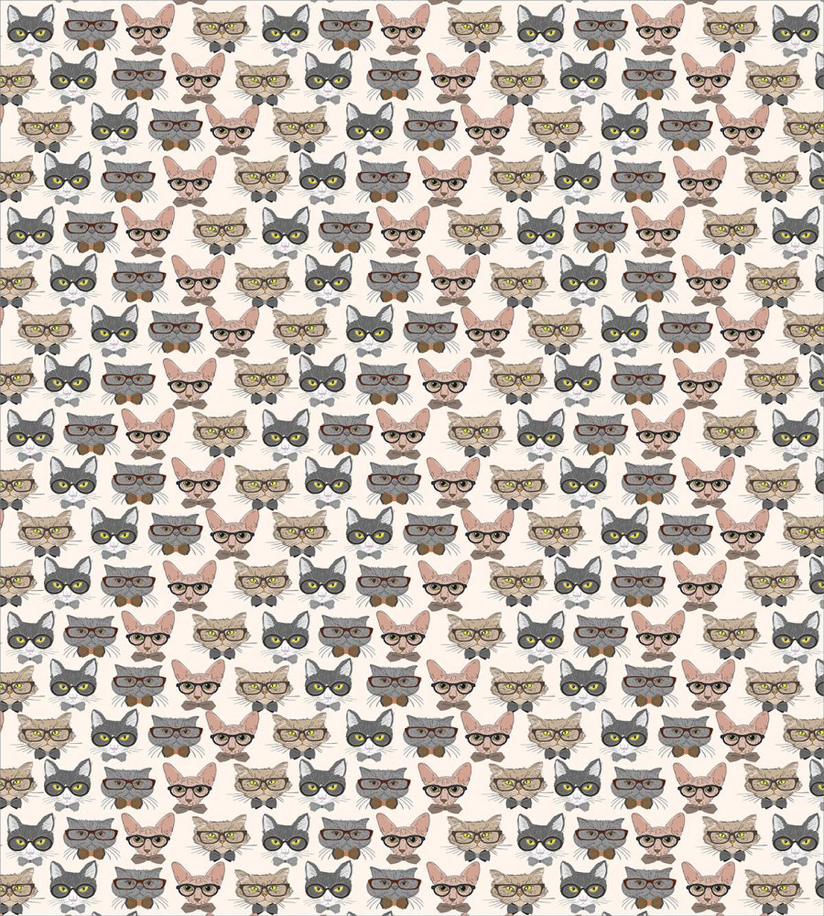Hipster Nerd Characters — Pattern