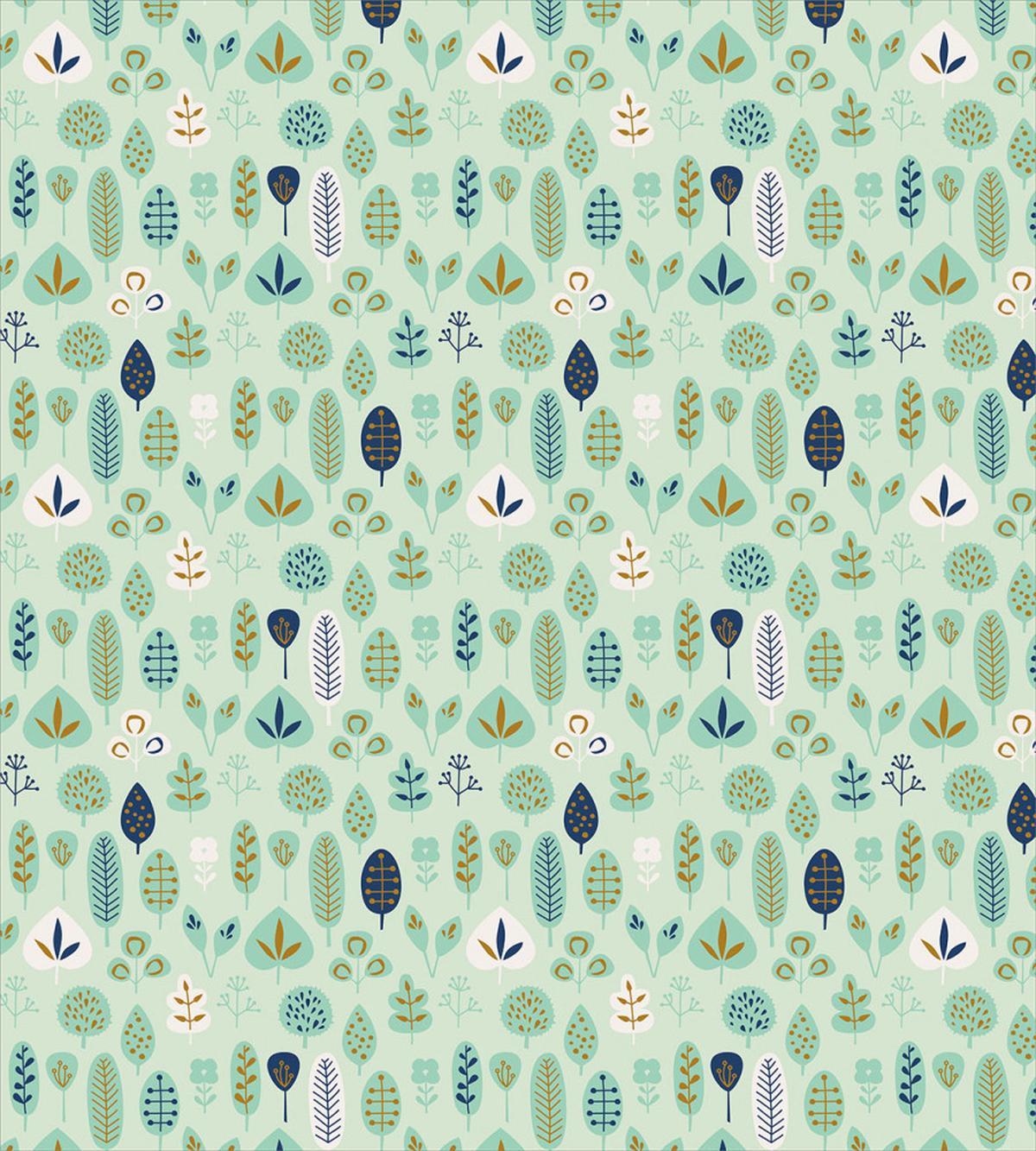 Art Influenced Leaves Botany — Pattern