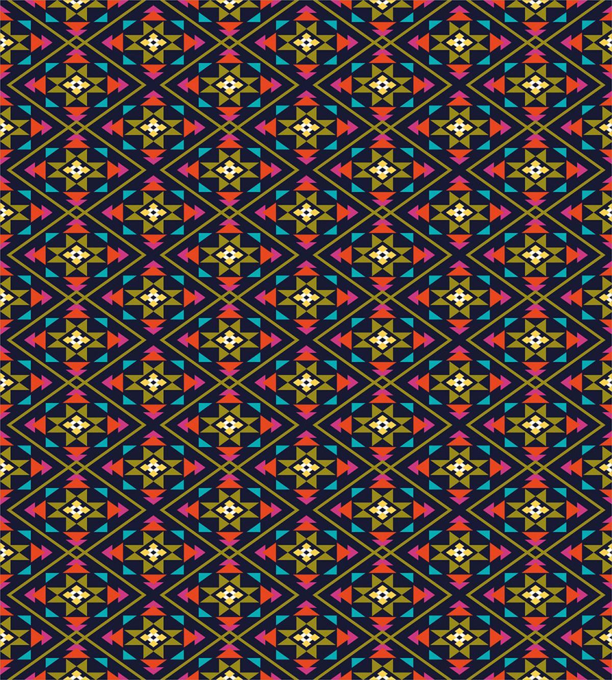 Vivid Aztec Design — Pattern