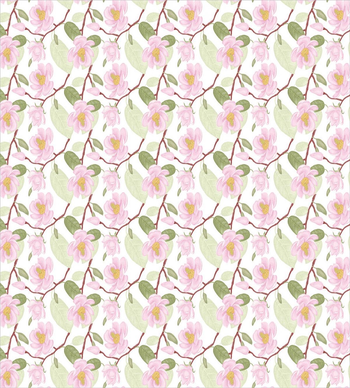 Magnolia Branch Flowers — Pattern