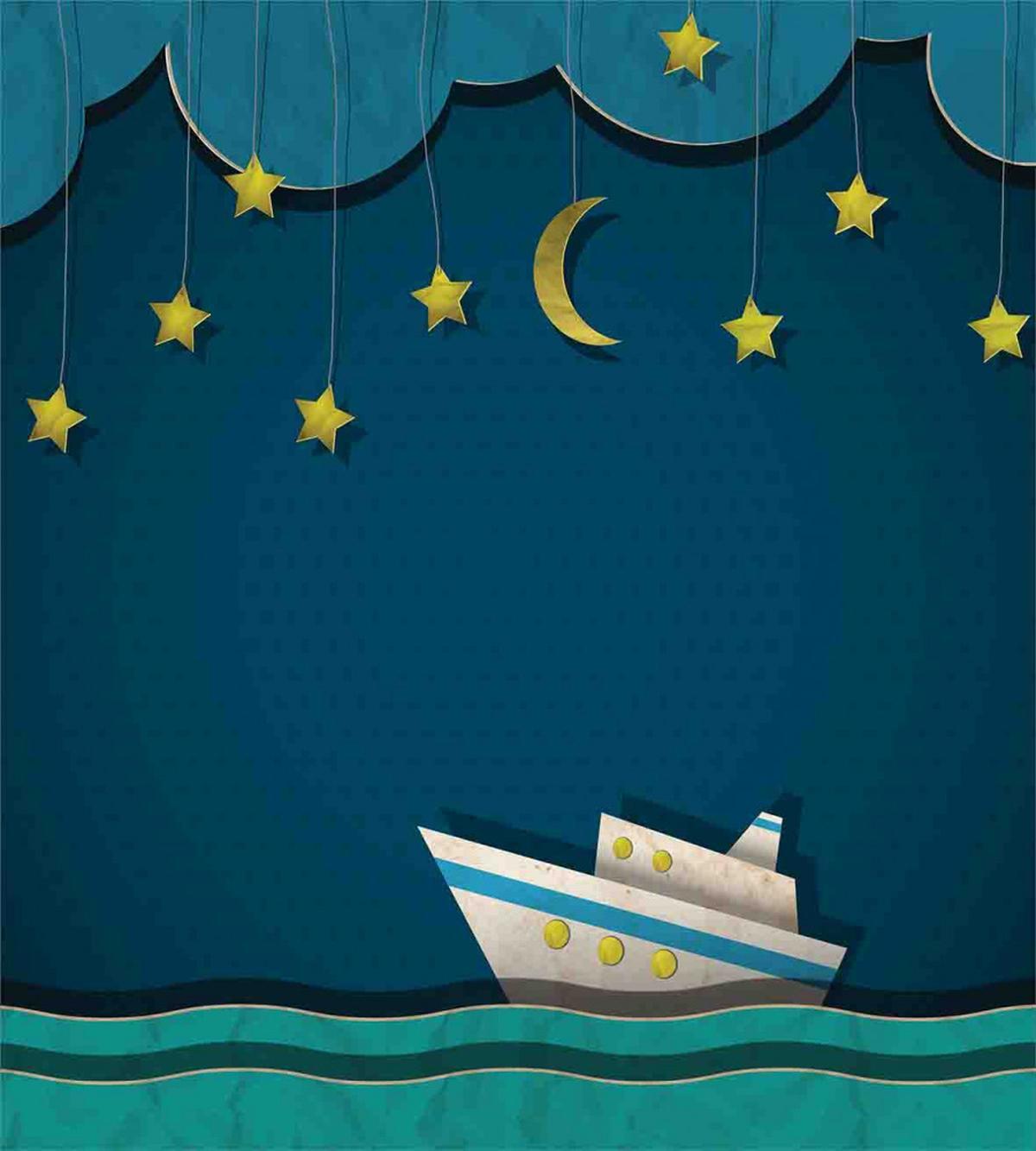 Kids Midnight Sea — Pattern