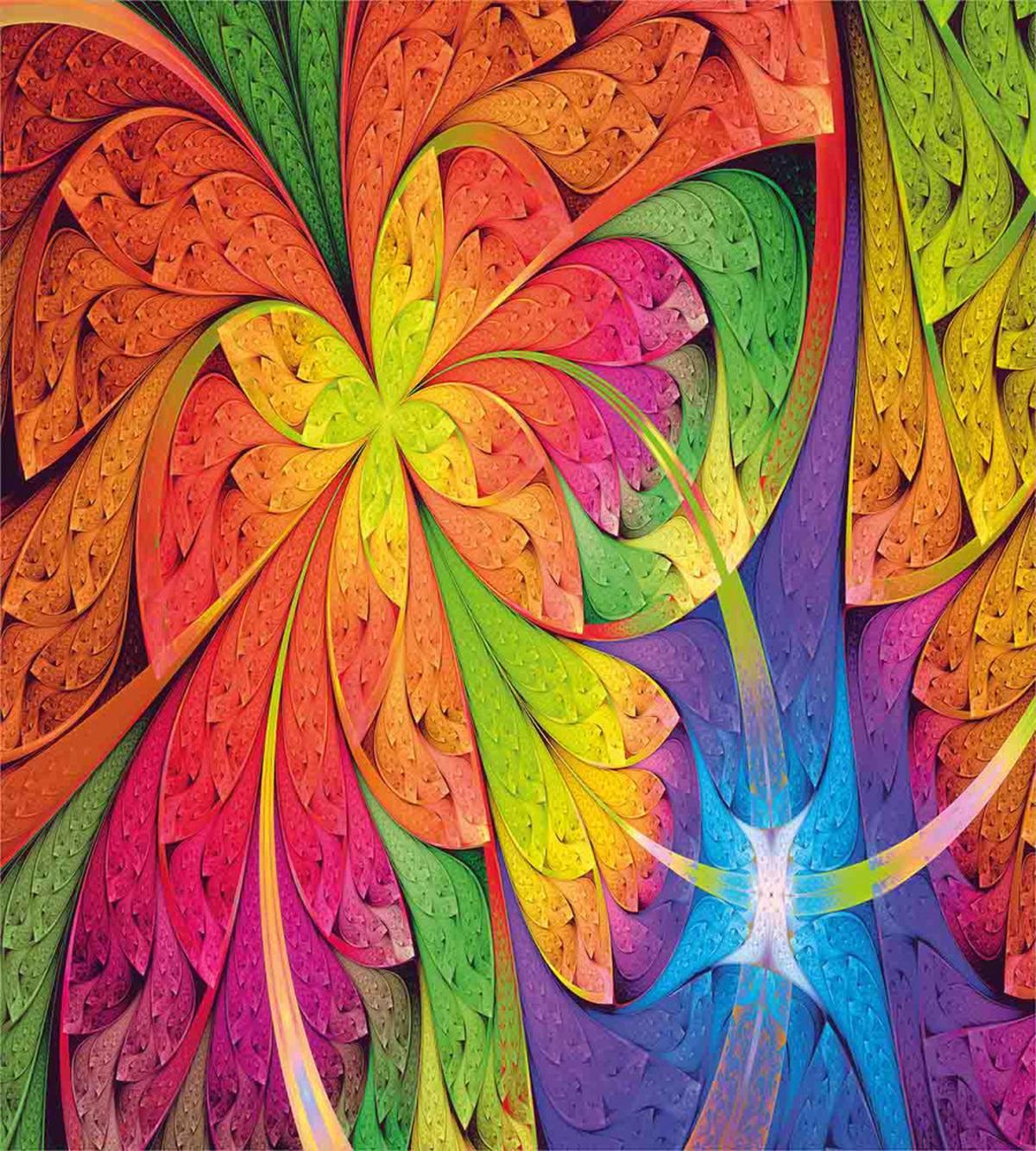Vibrant Colored Pattern — Pattern