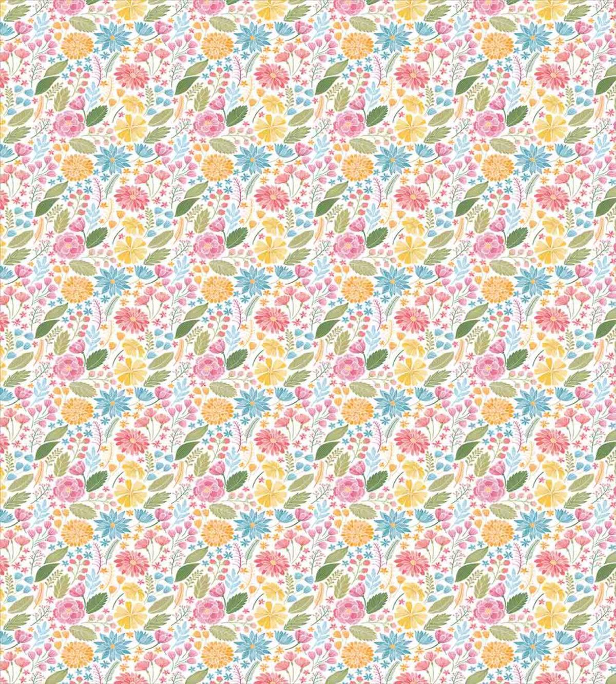 Blossoming Fresh Garden — Pattern