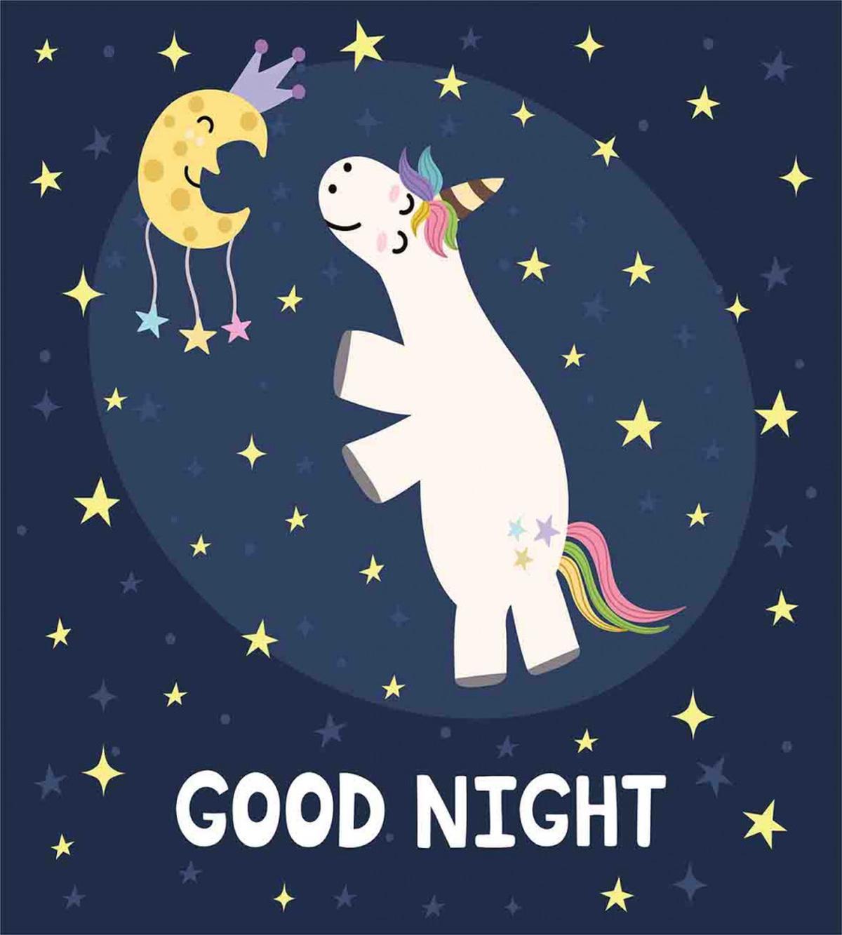 Unicorn with Rainbow Hair — Pattern