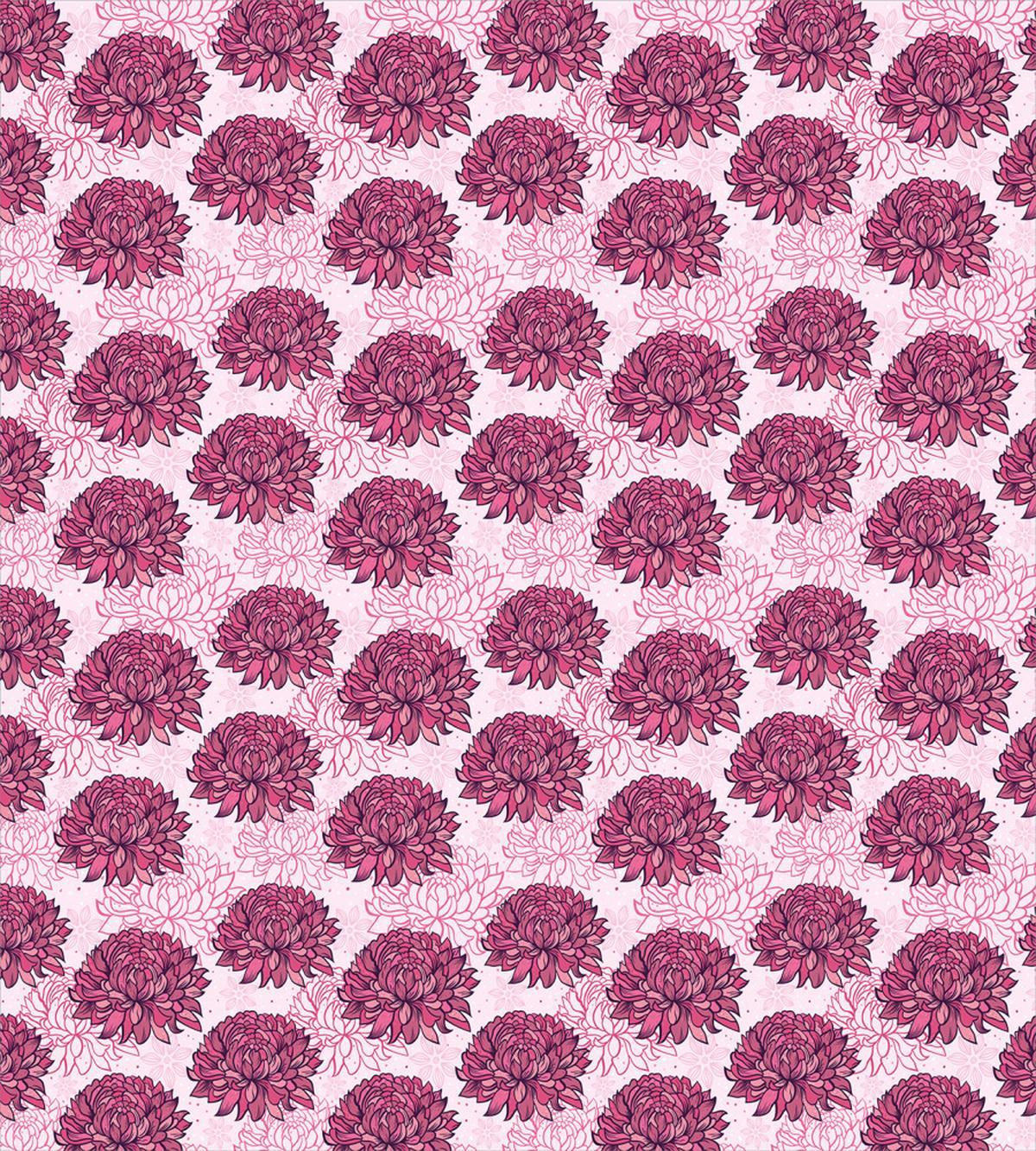 Vintage Graphic Flowers — Pattern