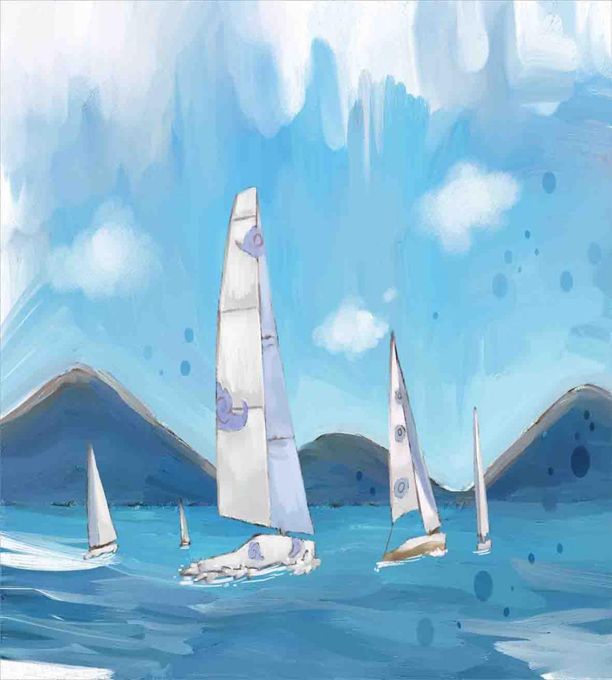 Sailing Landscape — Pattern
