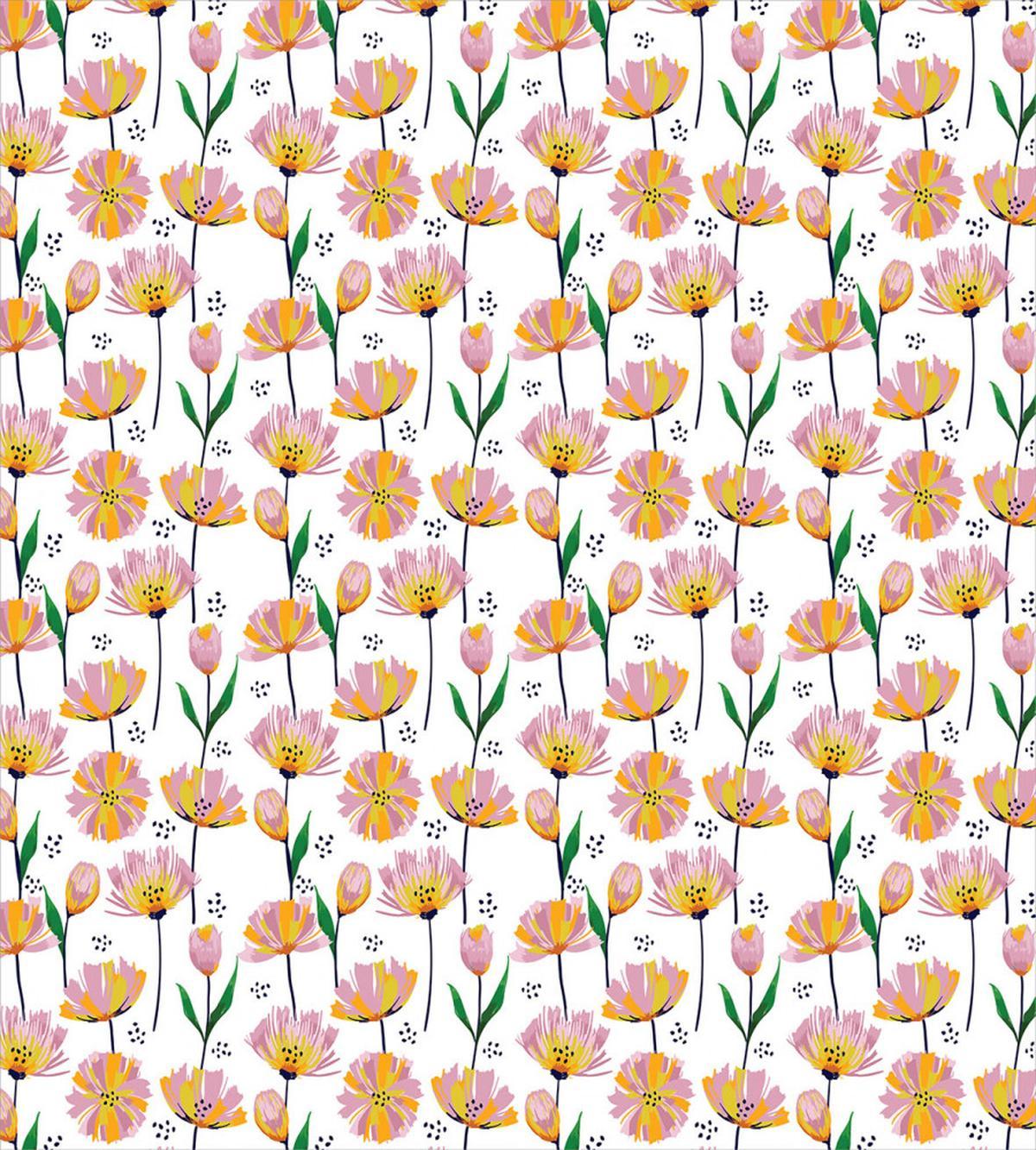 Watercolor Blooms Pastel — Pattern