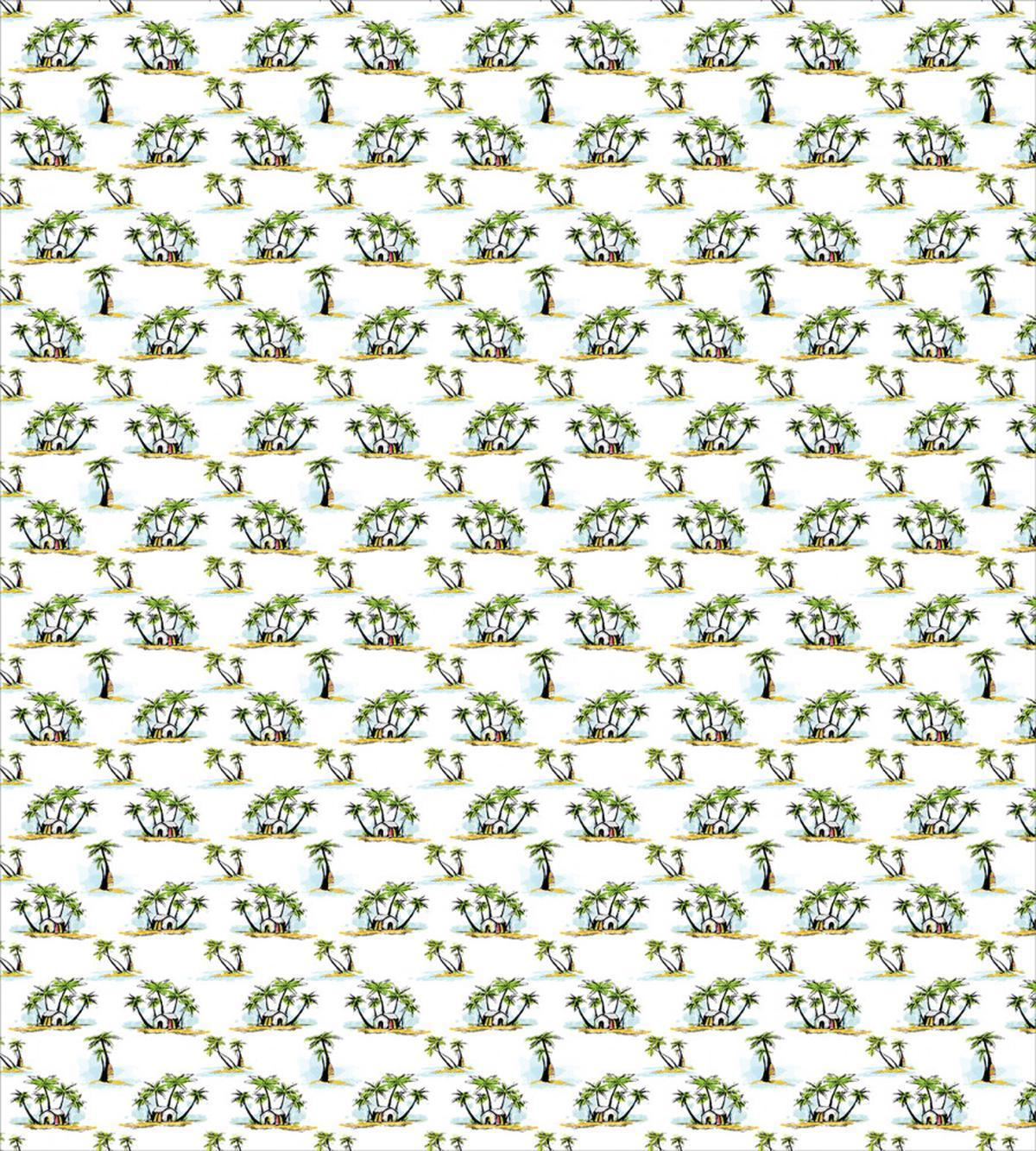 Little Huts Surfboard — Pattern