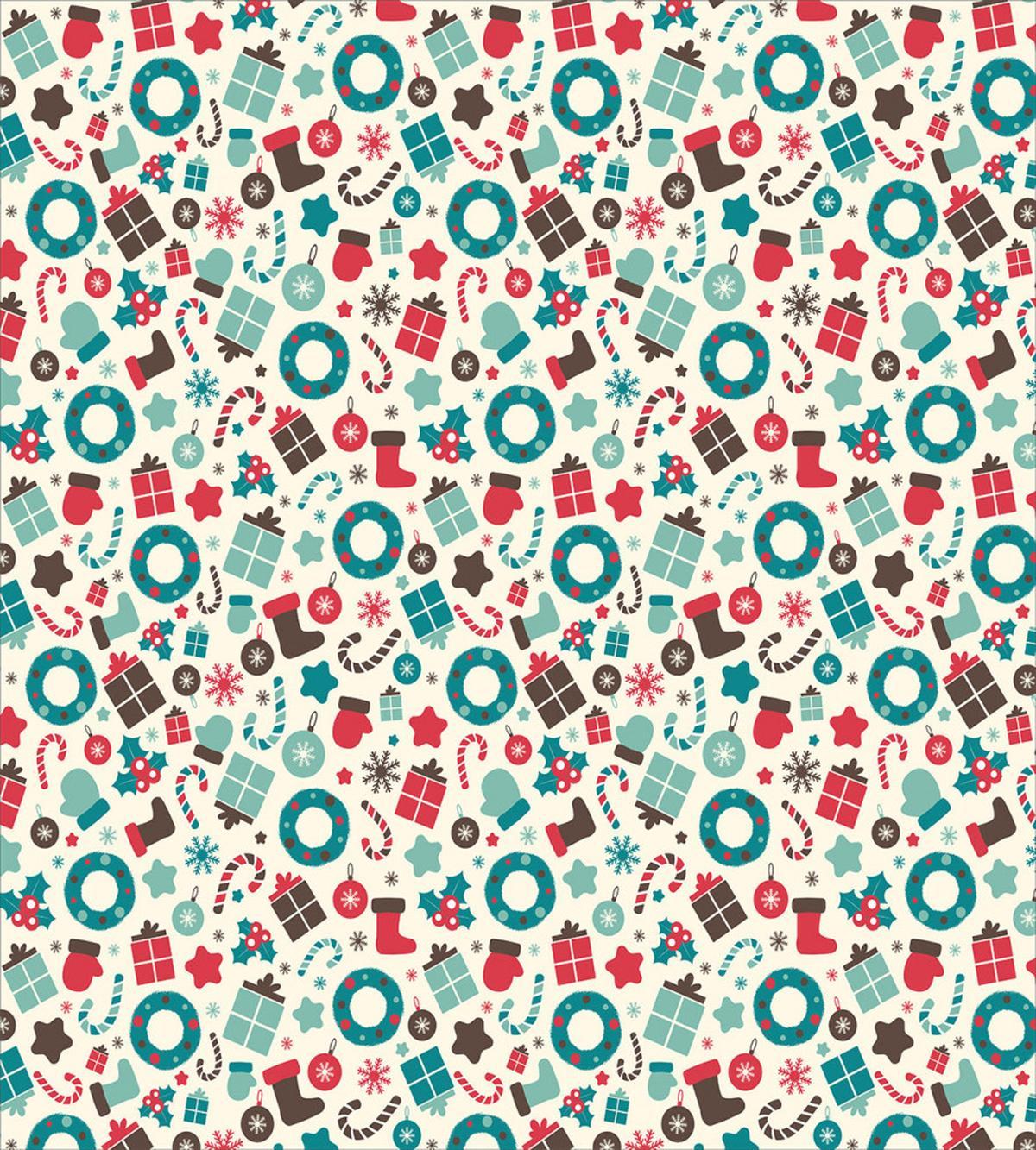 Retro New Year Party — Pattern