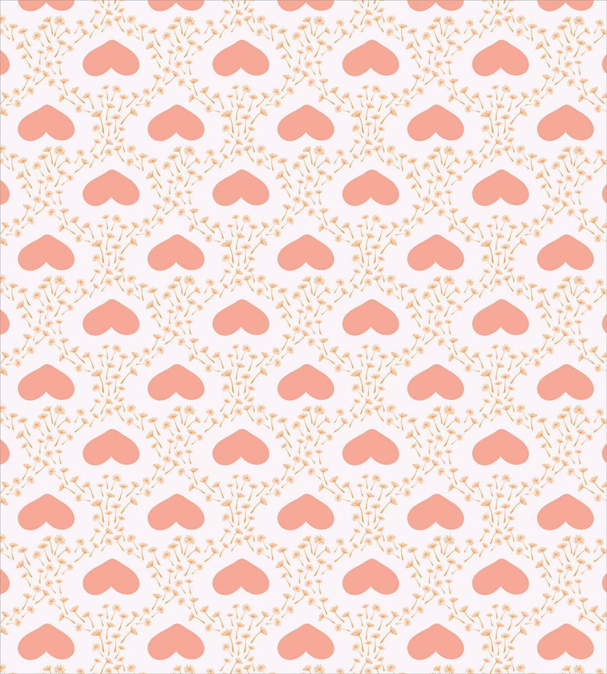 Pastel Heart and Dandelion — Pattern