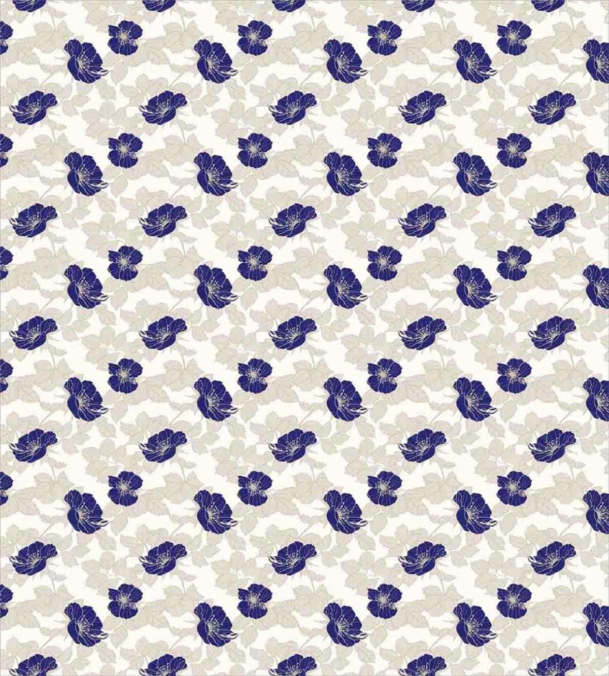 Blooming Dog Roses Leaves — Pattern