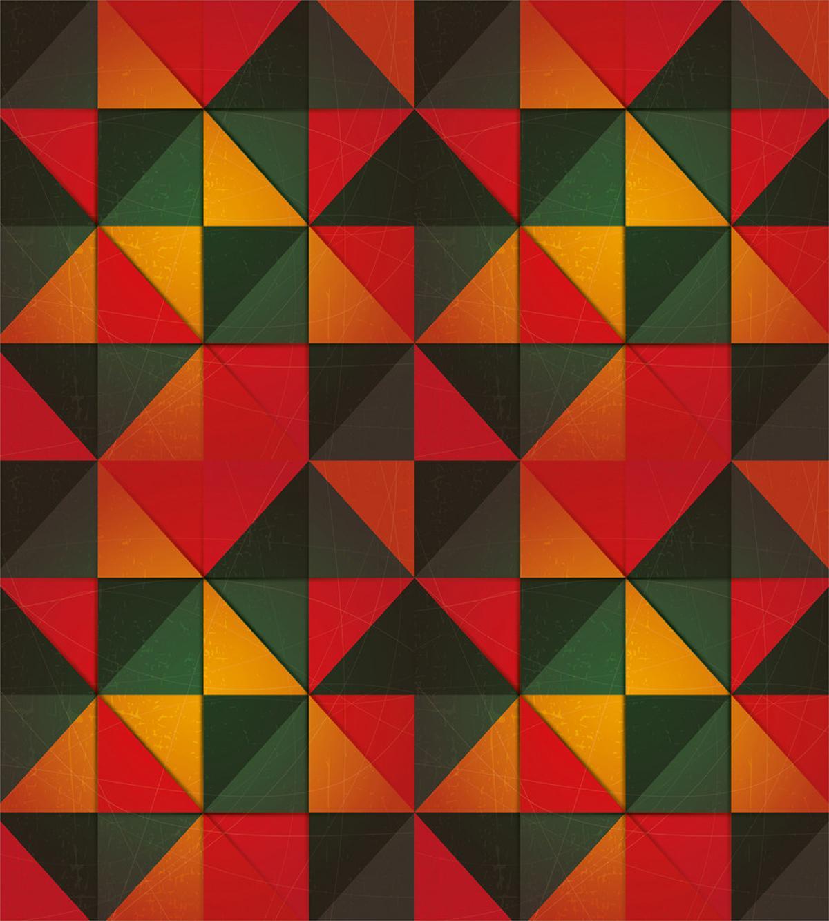 Grunge Mosaic Tile — Pattern