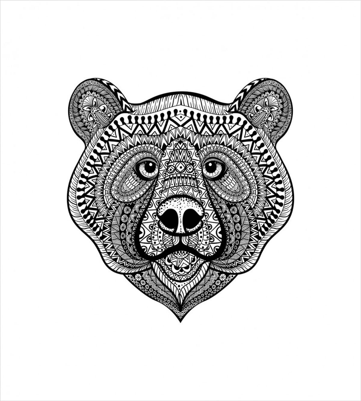 Animal Face Boho Makhenda — Pattern