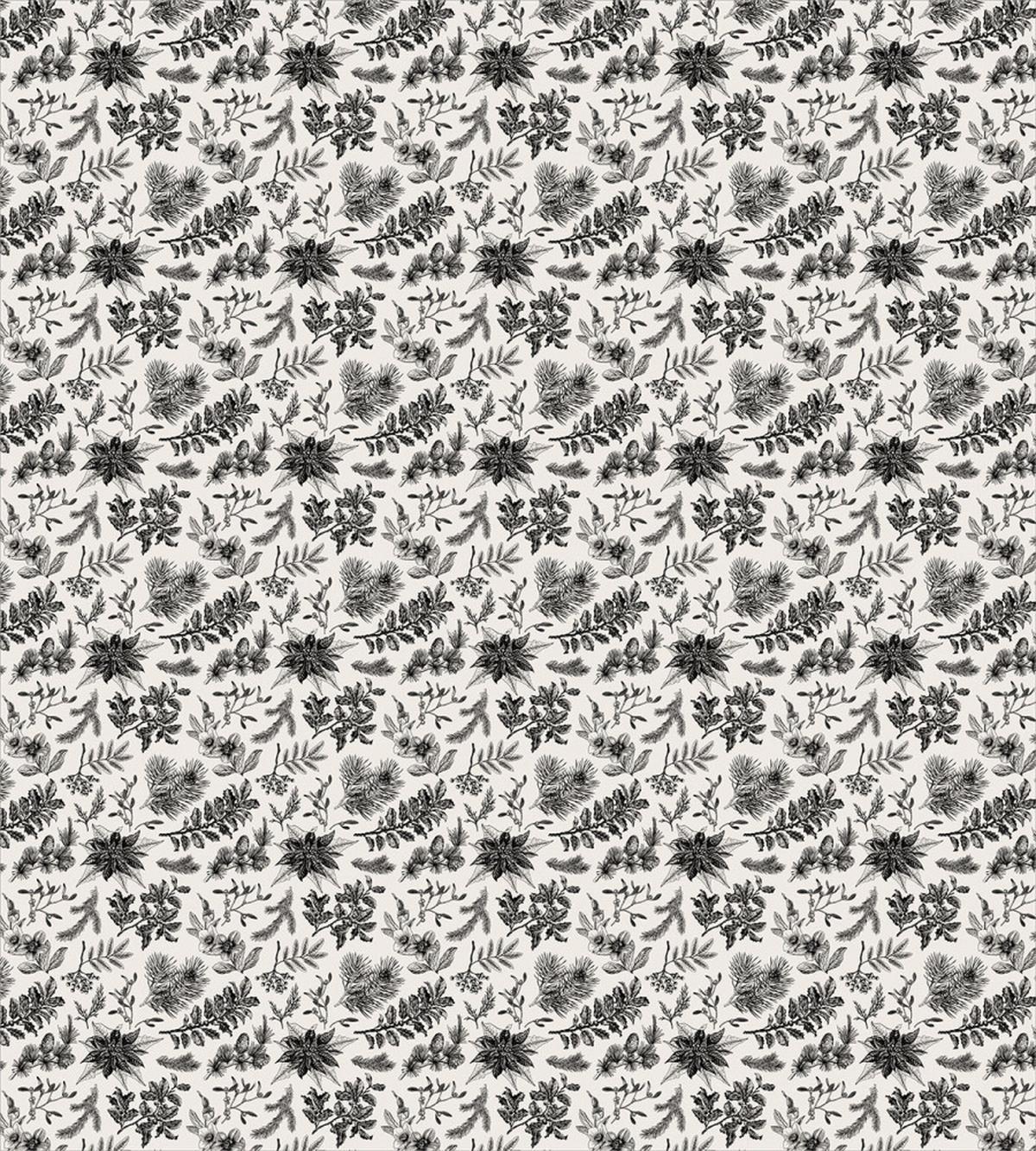 Sketch Christmas Berries — Pattern