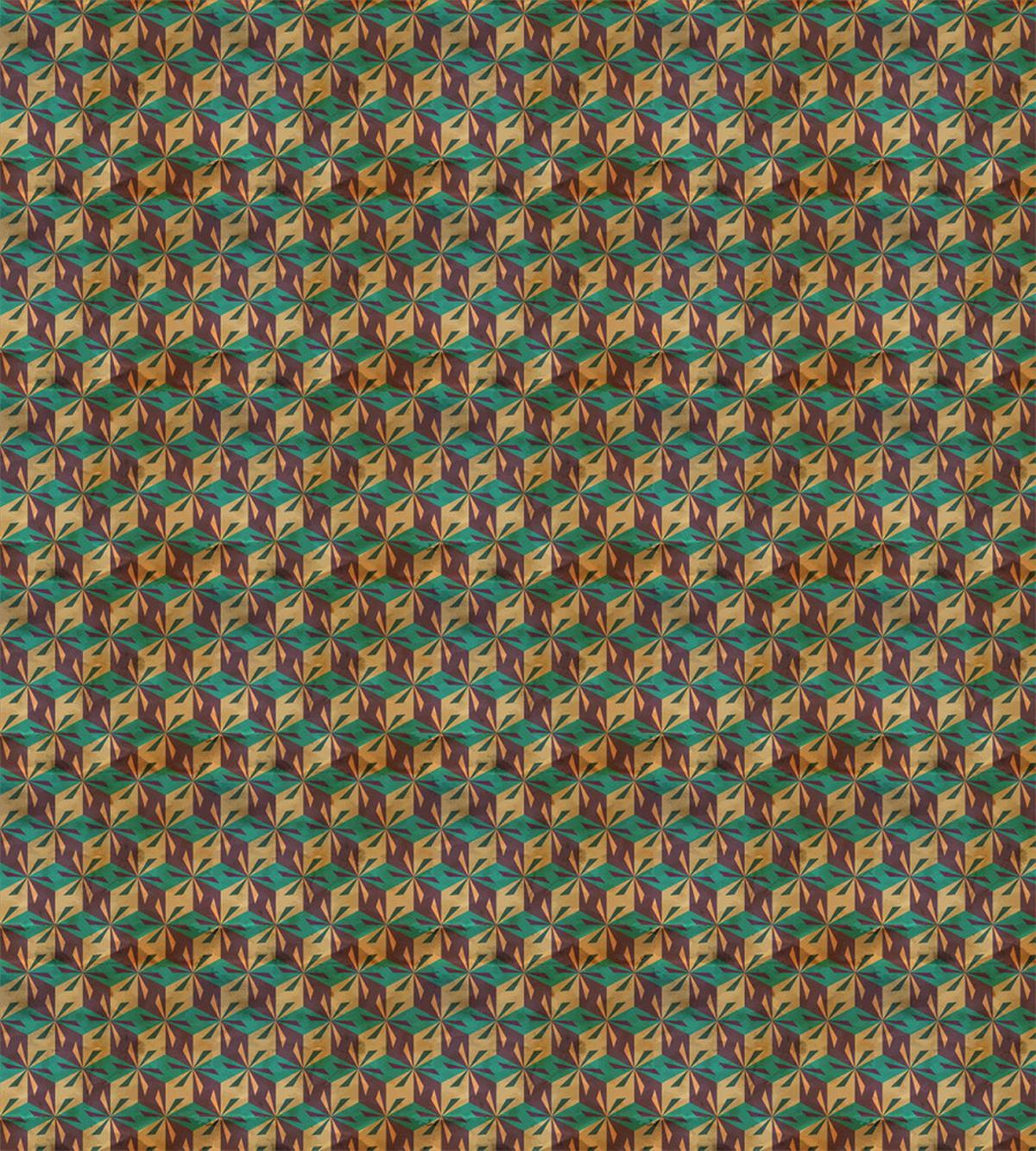 Grungy Retro Rhombus Shape — Pattern