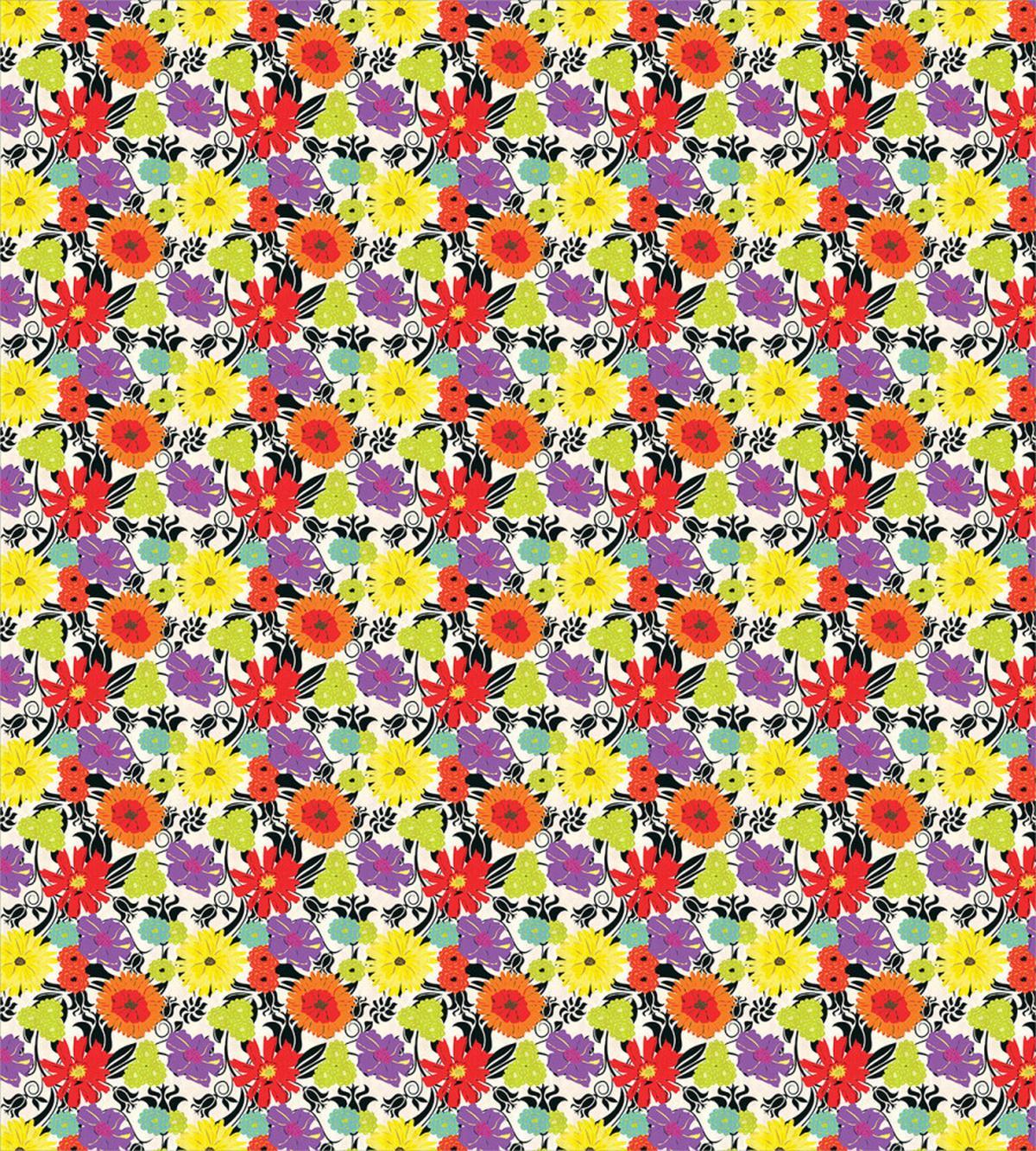 Hand Drawn Petals Nature — Pattern