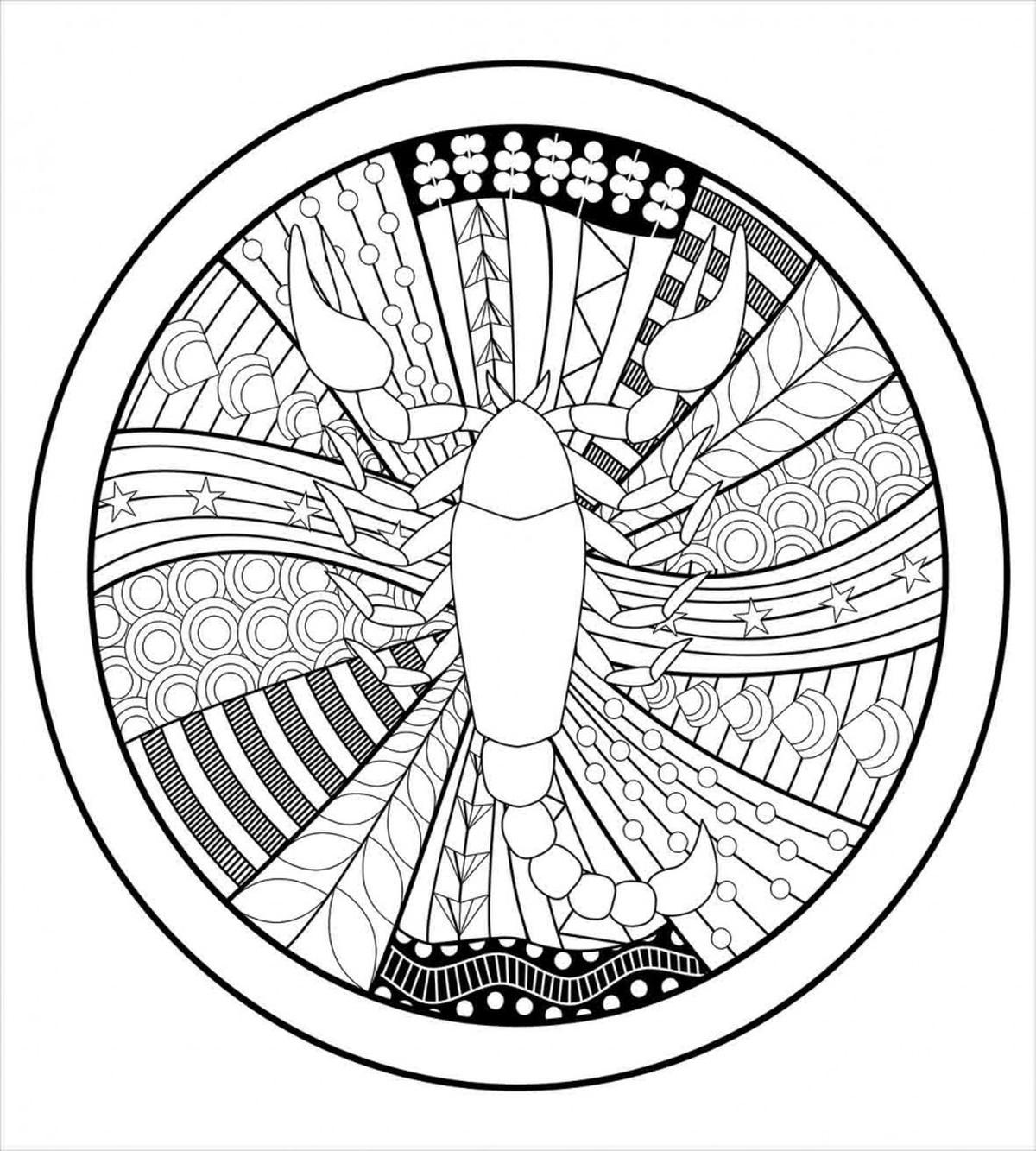 Round Tattoo Art — Pattern