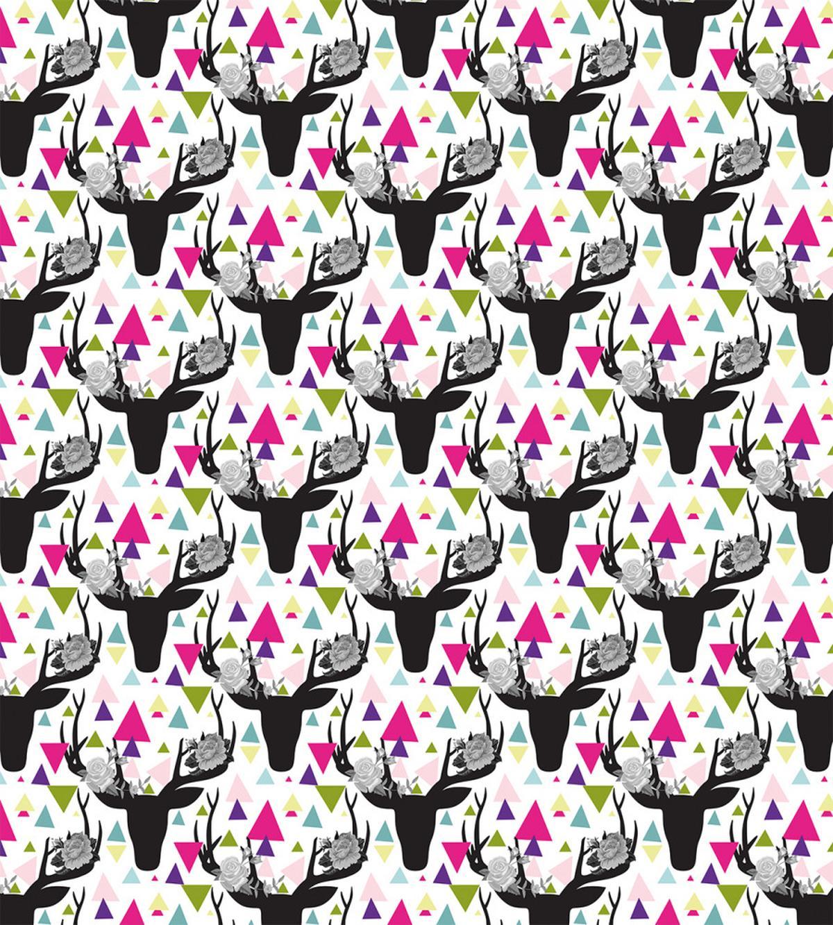 Animal Head with Antlers — Pattern