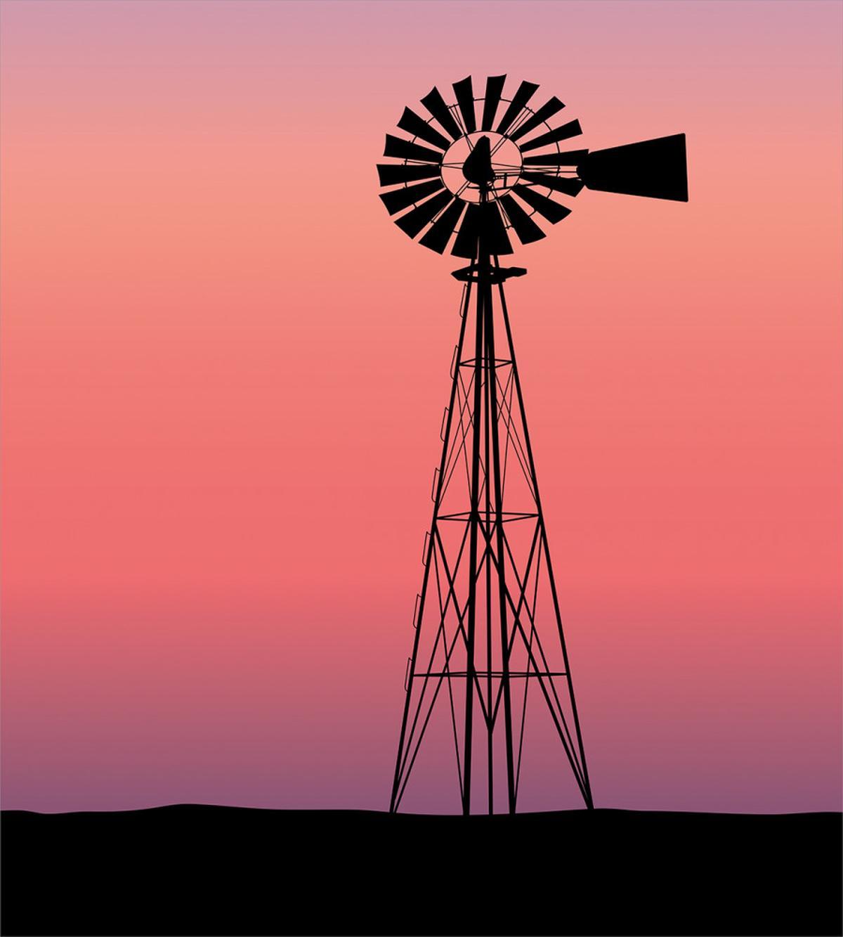 Dreamy Western Sunset — Pattern