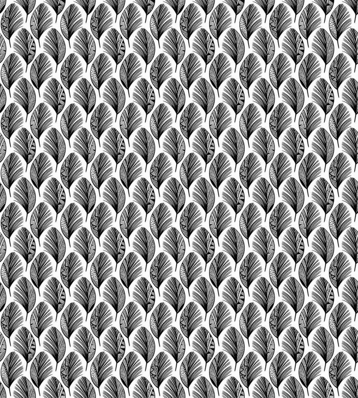 Ornamental Leaves Art — Pattern