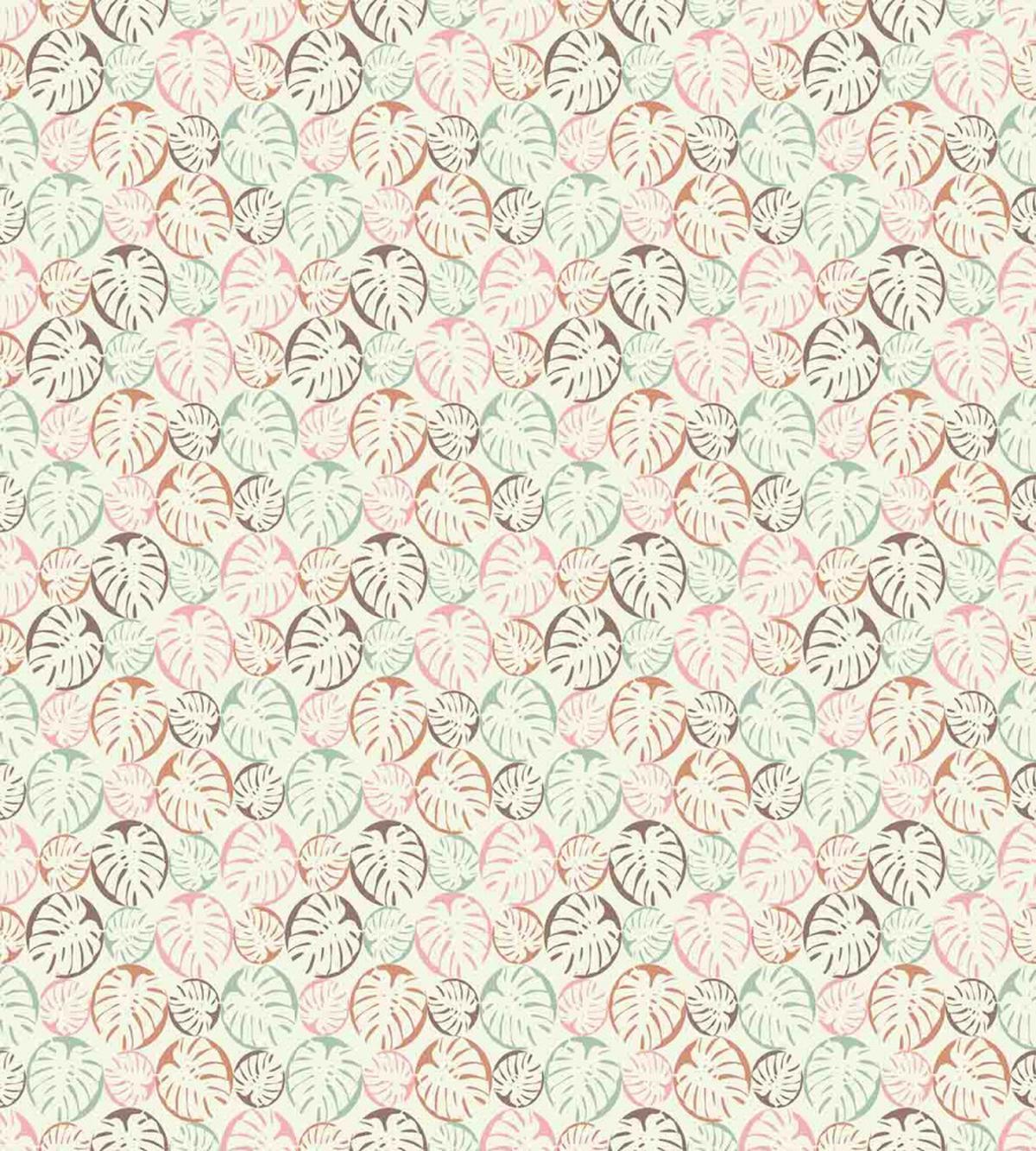Retro Style Monstera Leaf — Pattern