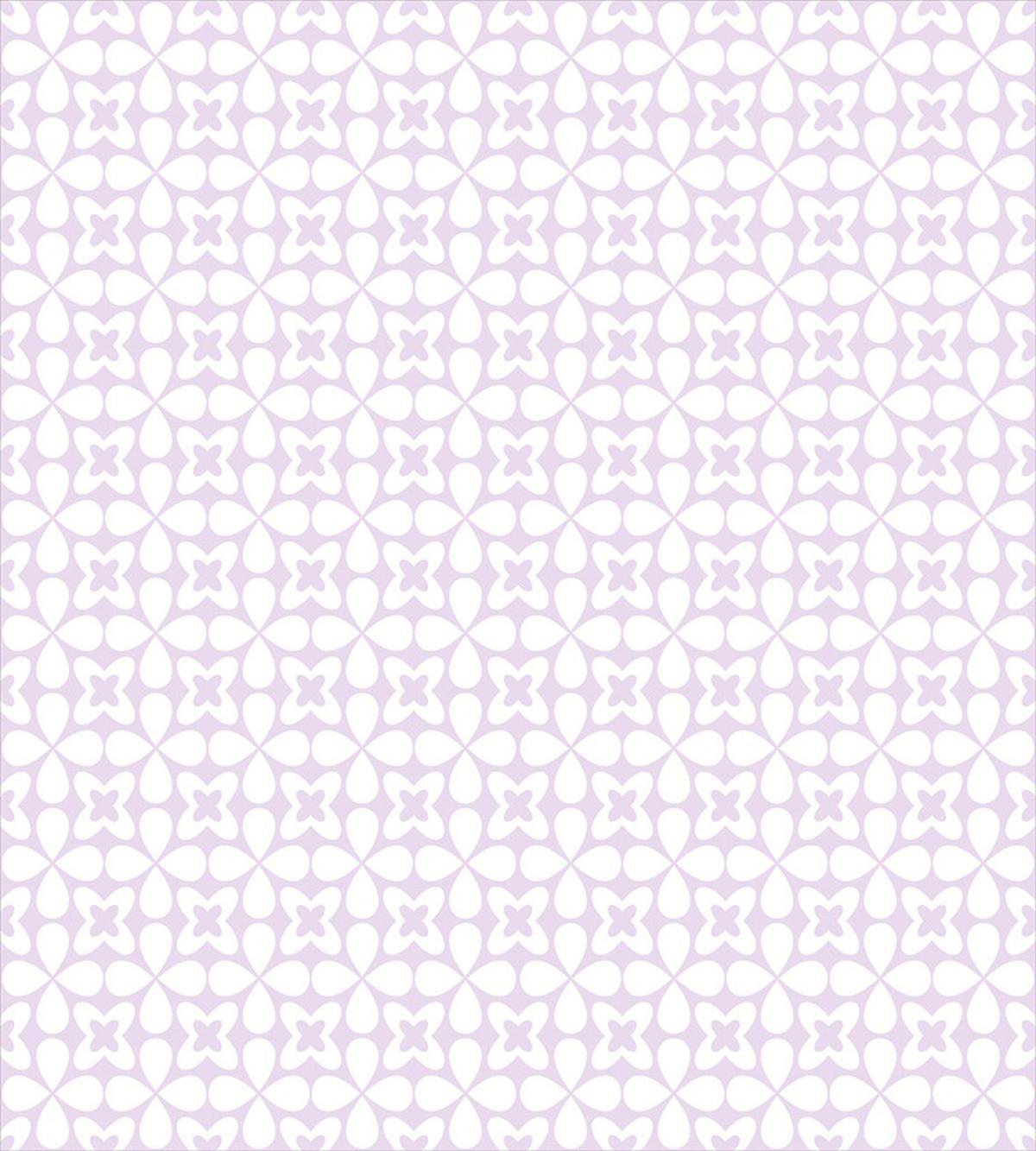Geometric Pastel Flowers — Pattern