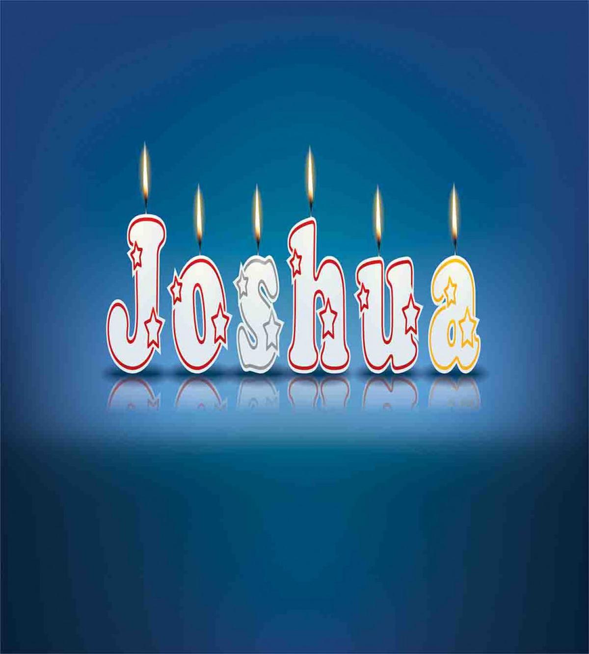 Candles Font Birthday — Pattern