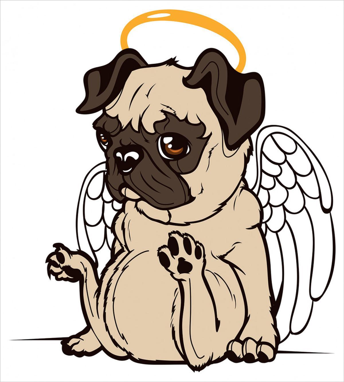 Puppy Angel Wings Hare — Pattern