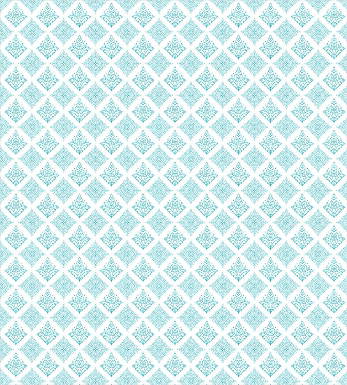 Modern Damask Style Motif — Pattern