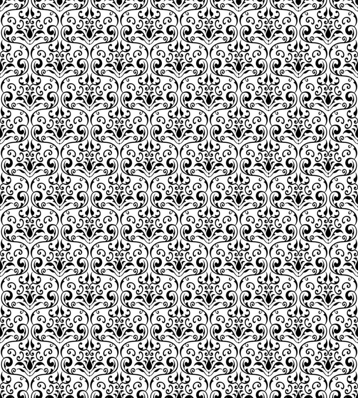 Baroque Curly Motif — Pattern