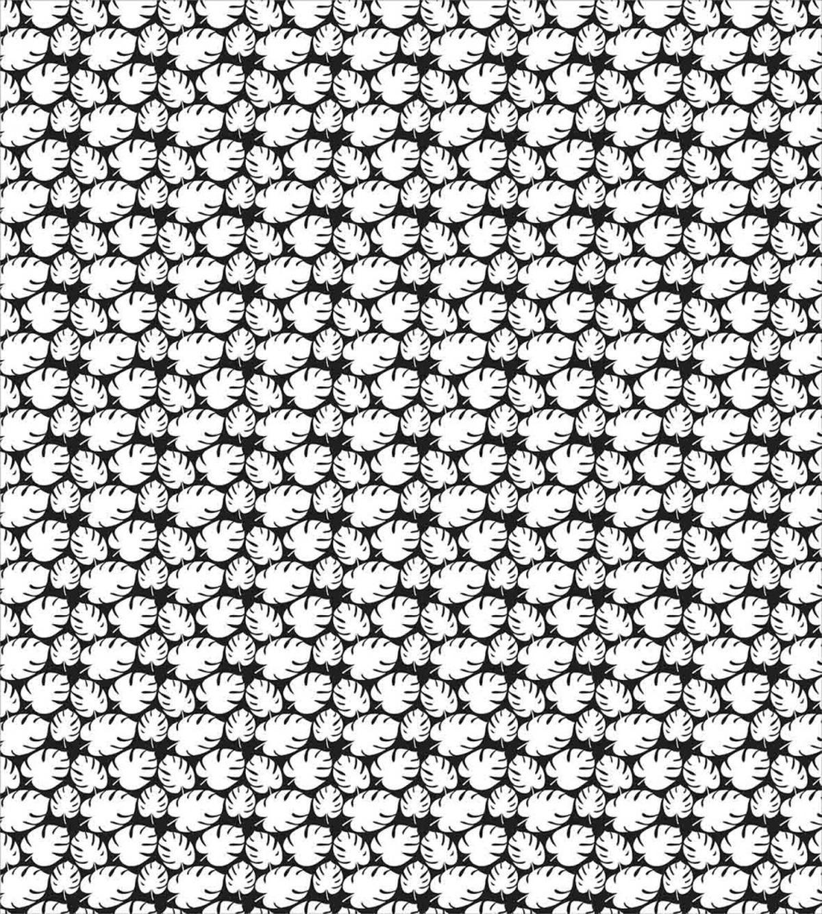 Hawaii Jungle Foliage Motif — Pattern
