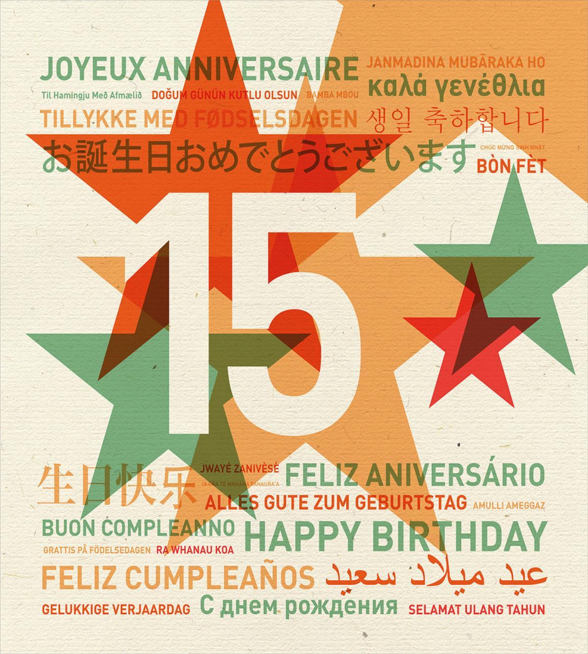 Birthday Greetings — Pattern