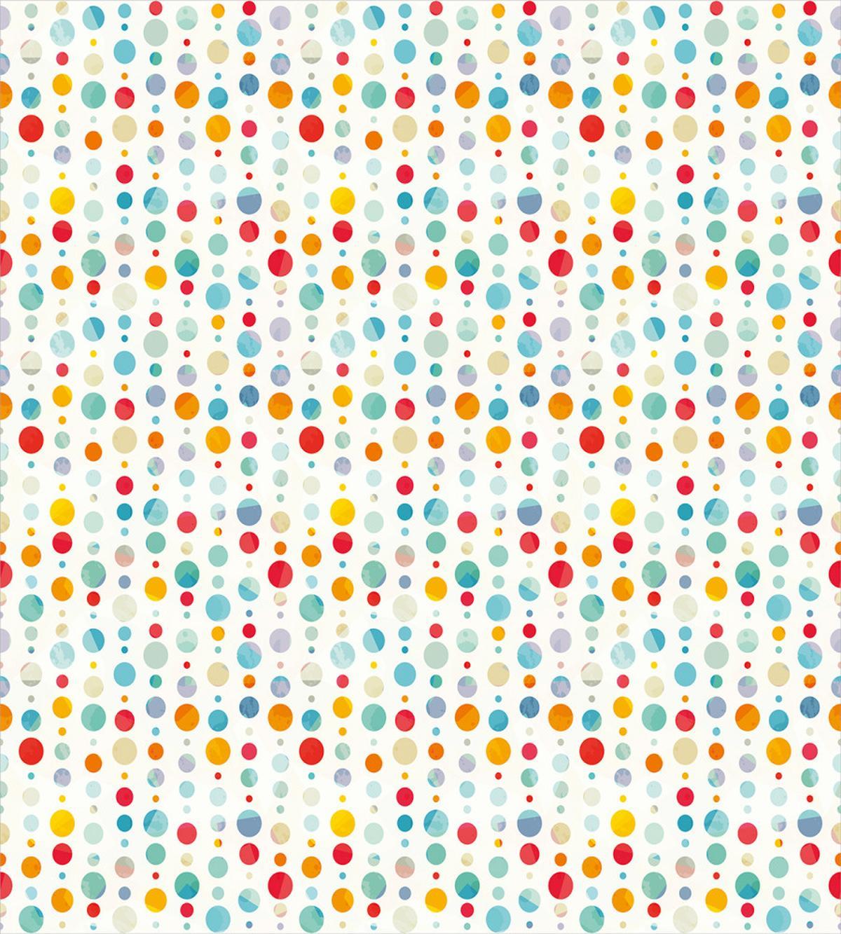 Colorful Large Dots — Pattern