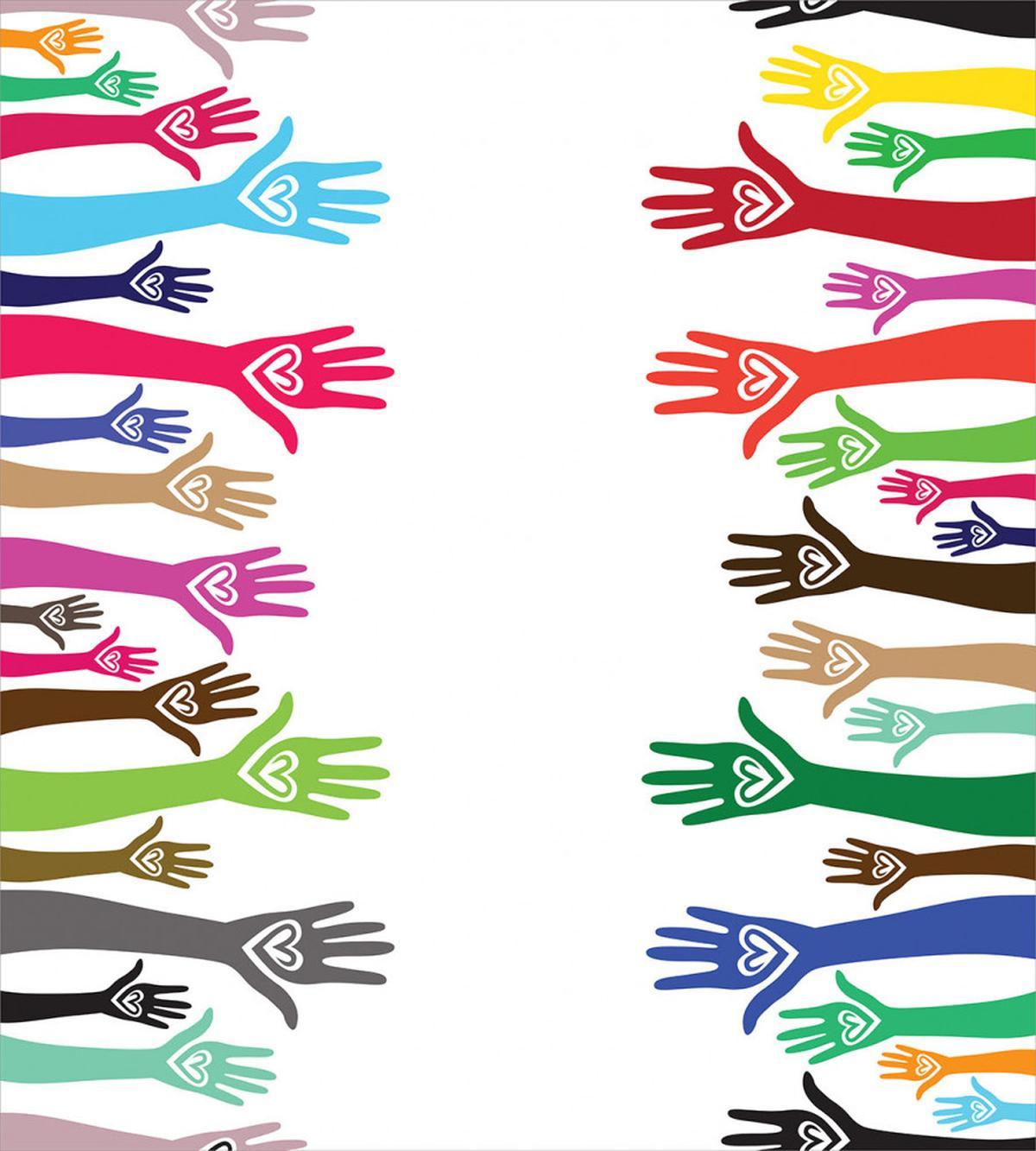 Charity United Hands — Pattern